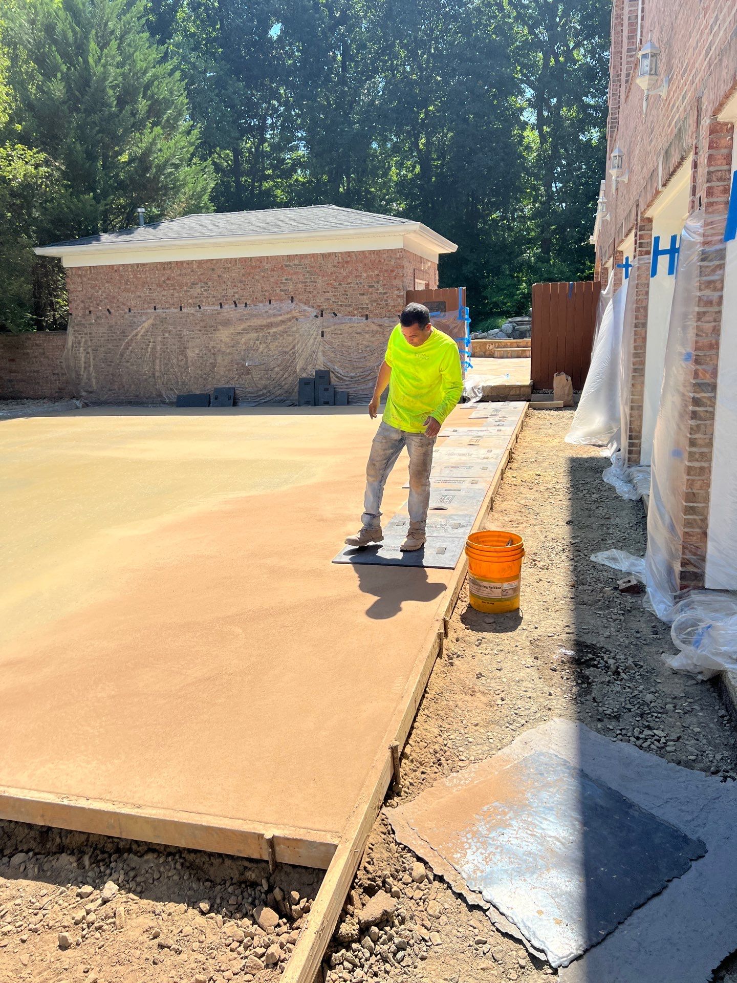 Stunning Driveway Remodel - Mendham, NJ by Architectural Concrete Design