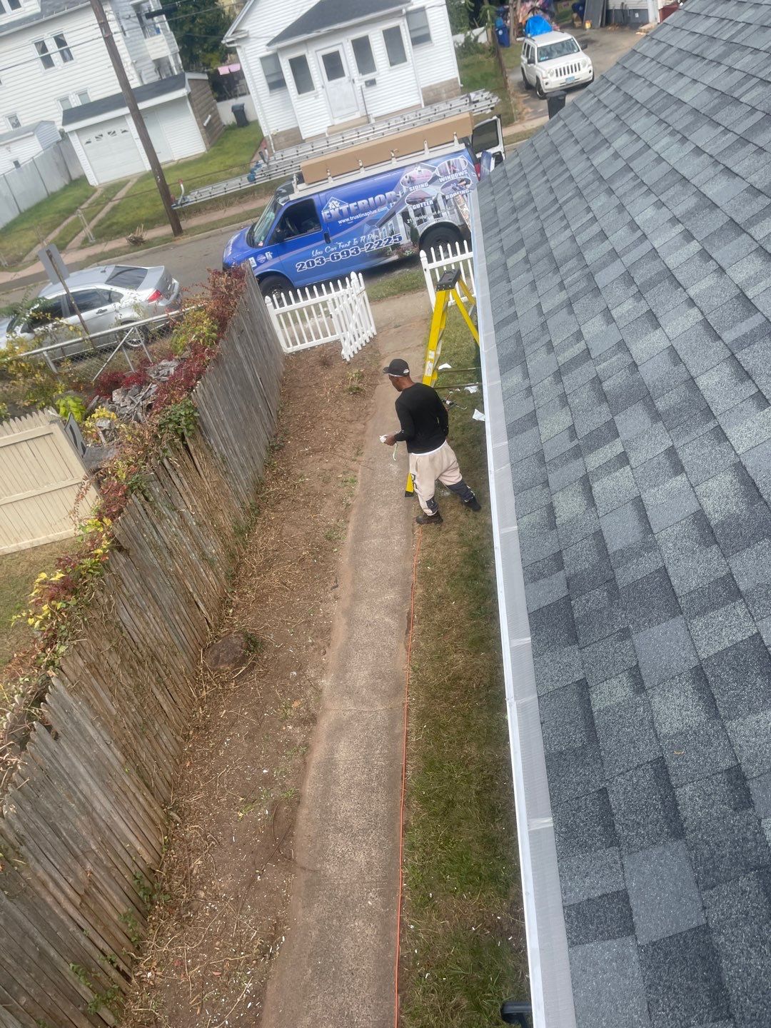 Residential Roofing Installation using Owens Corning TruDefinition Duration - Estate Gray by A Plus Exterior