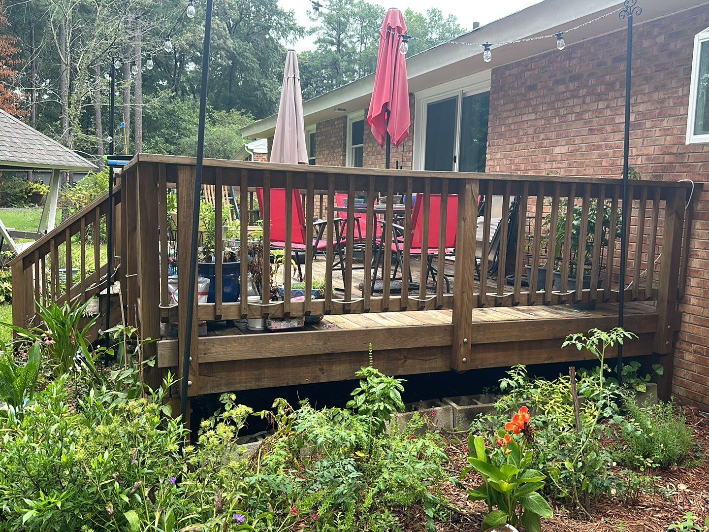 Coated Deck using Wood Sealant by DuraSeal