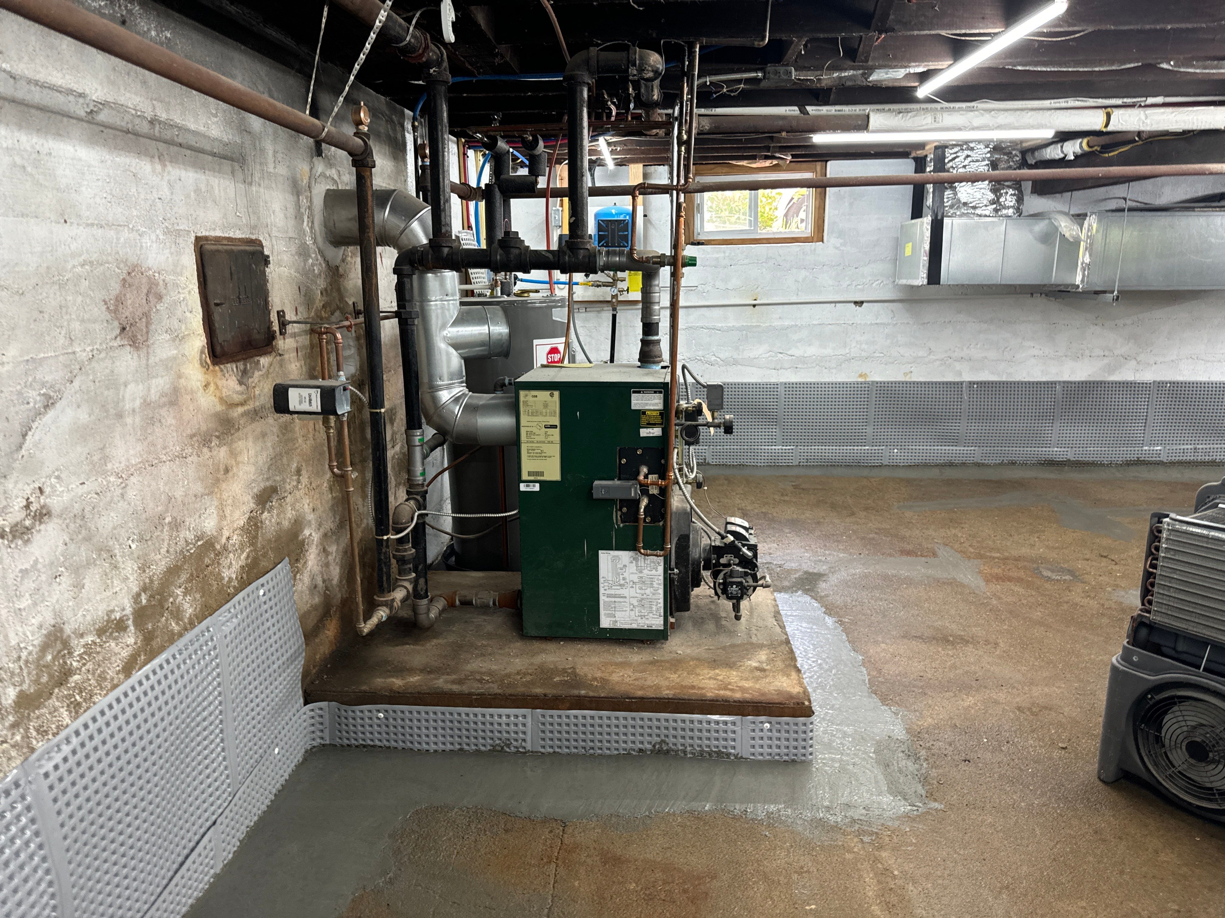 Interior French Drain Boonton NJ by Pure Service Pro, LLC 