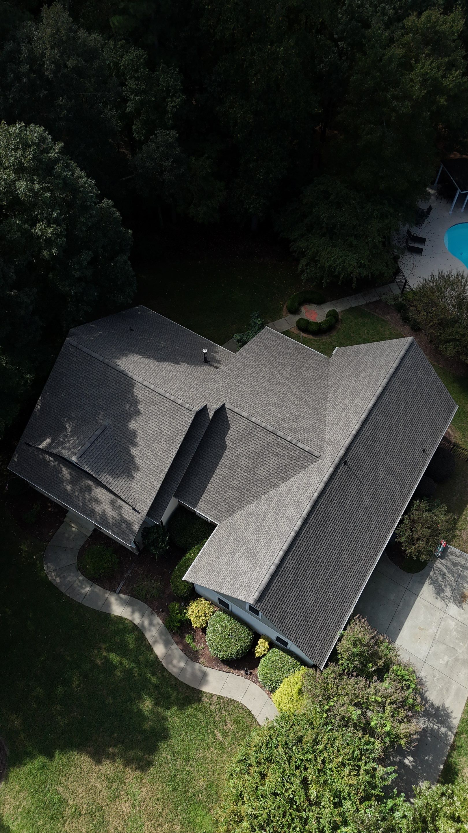 Roof Replacement - GAF Ultra HDZ Weathered Wood by Pro Performance Roofing