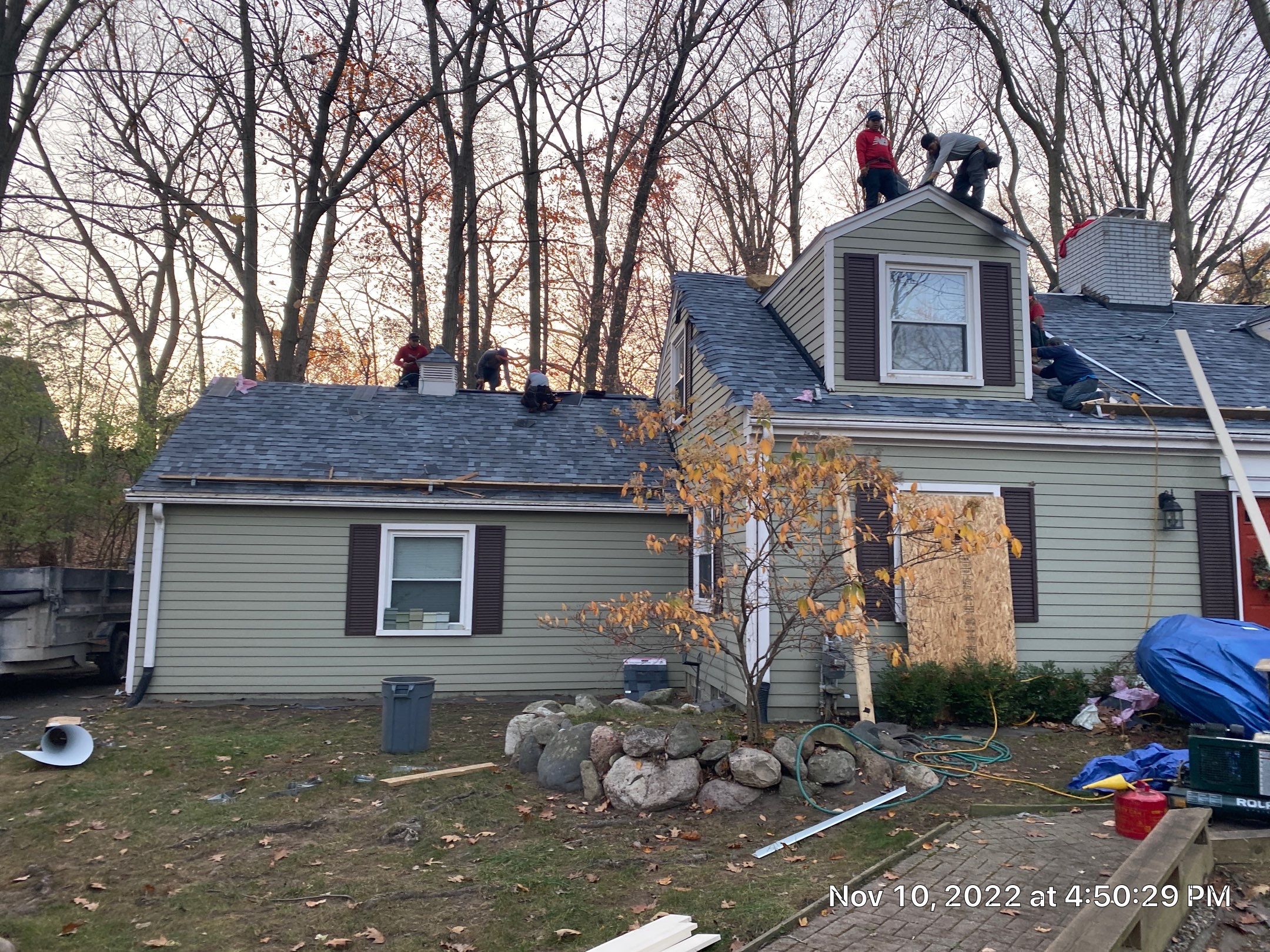 Roof Replacement using Owens Corning by 180 Contractors