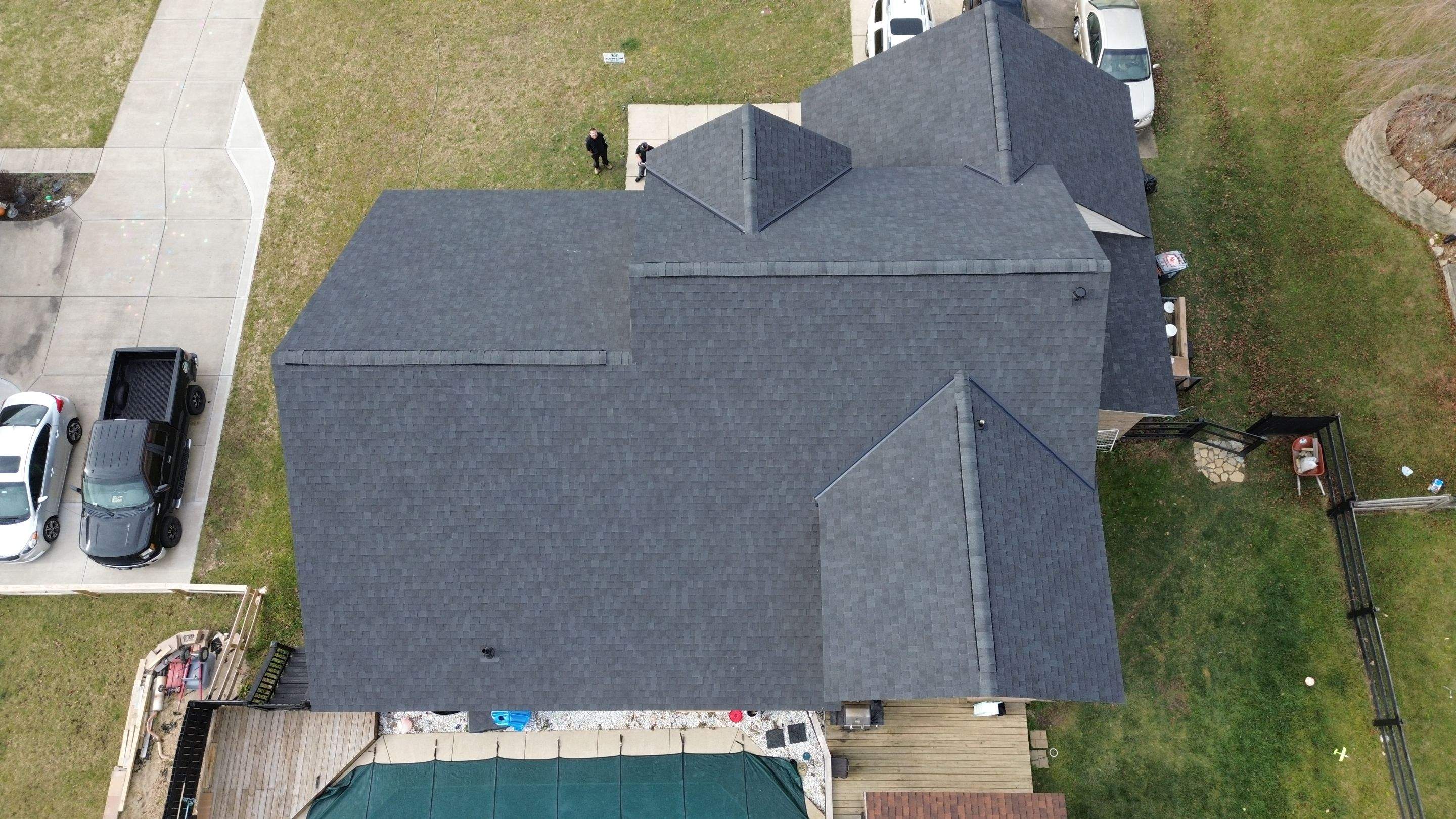 West Hamilton - Pristine Black & Gutters by Tamlin Roofing