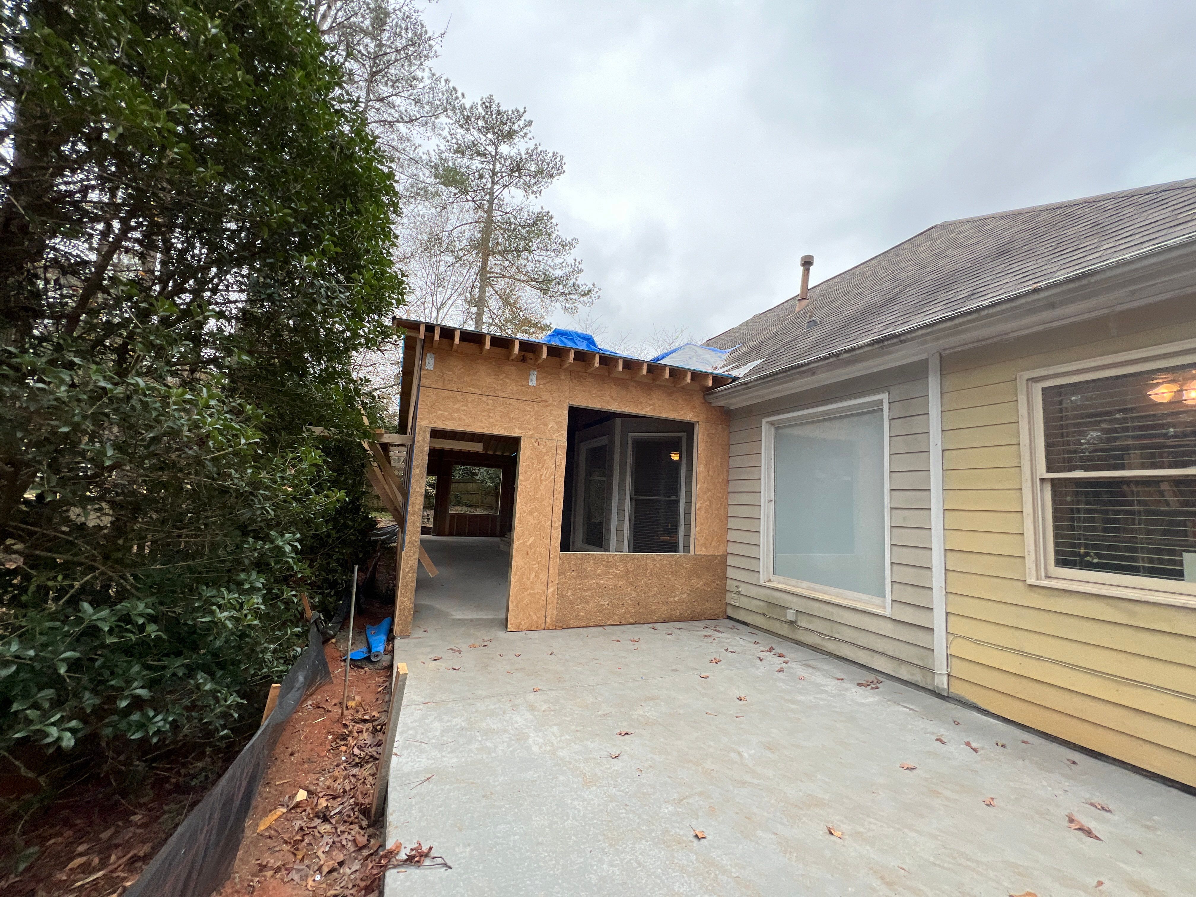 Covered Porch-Stefan  by Clark Brothers Roofing & Construction