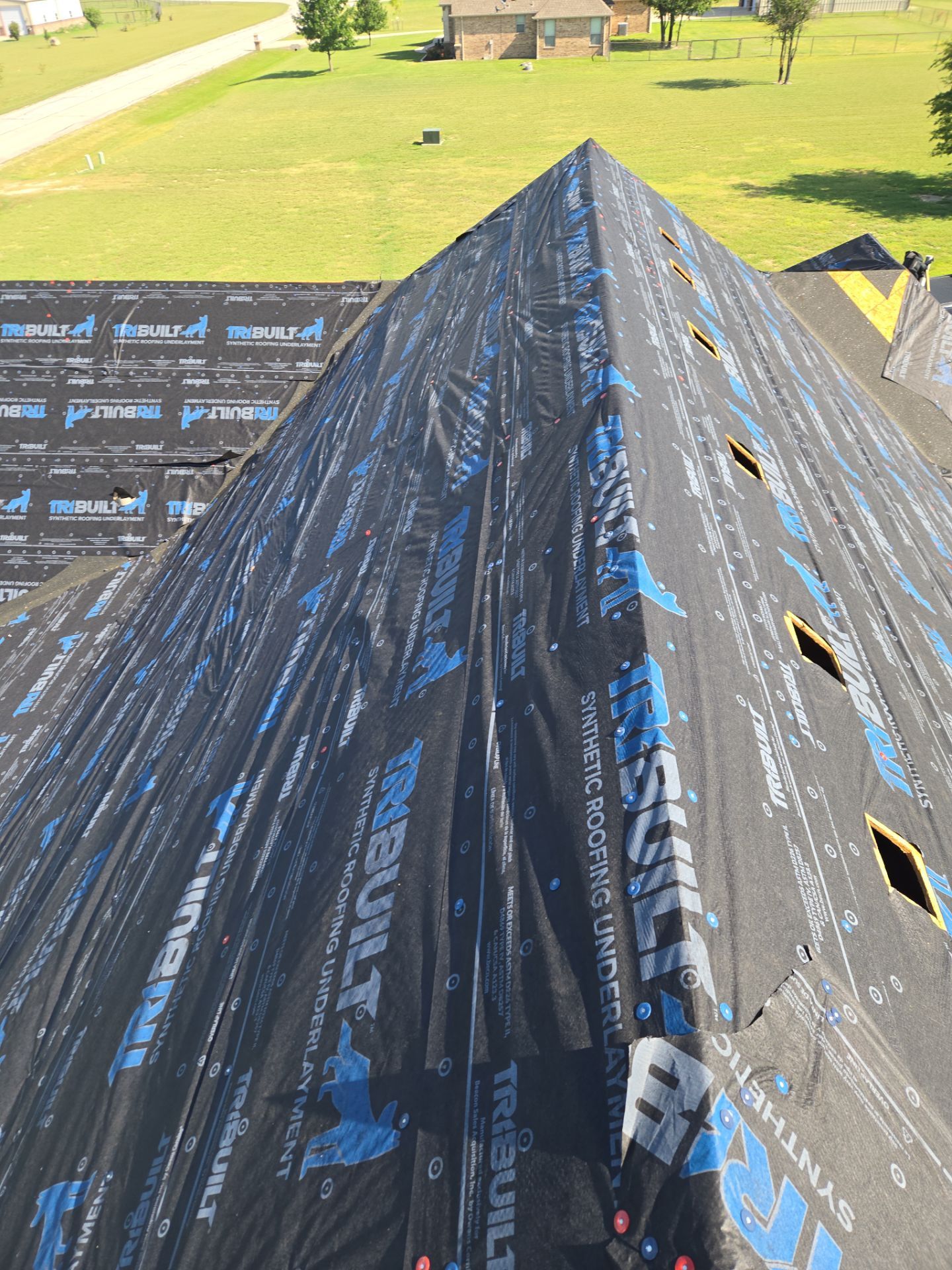 Project in Azle by Lonestar Roofing and Restoration LLC.