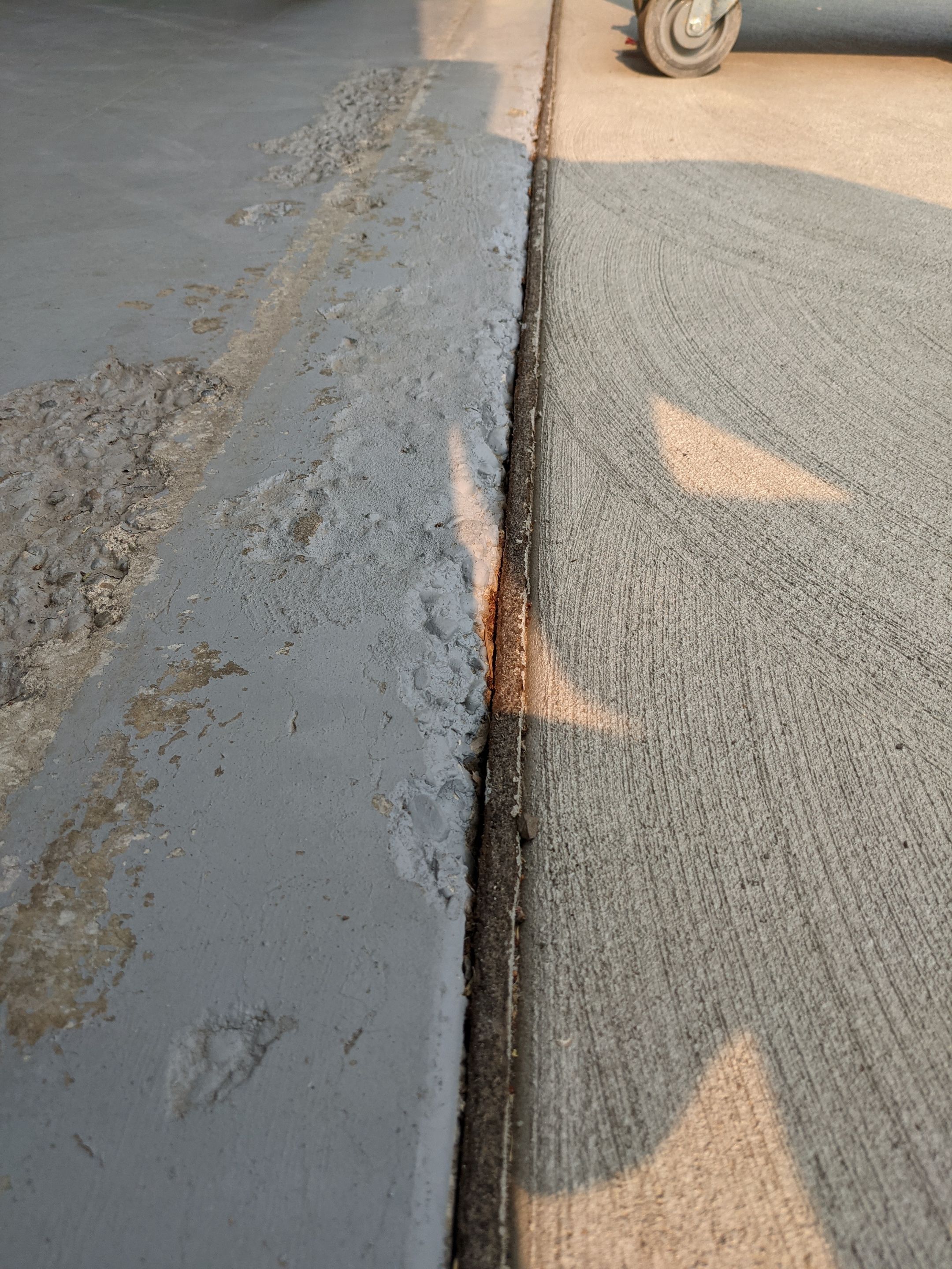 Garage Transformation using Slate Stone by Croc Coatings, LLC