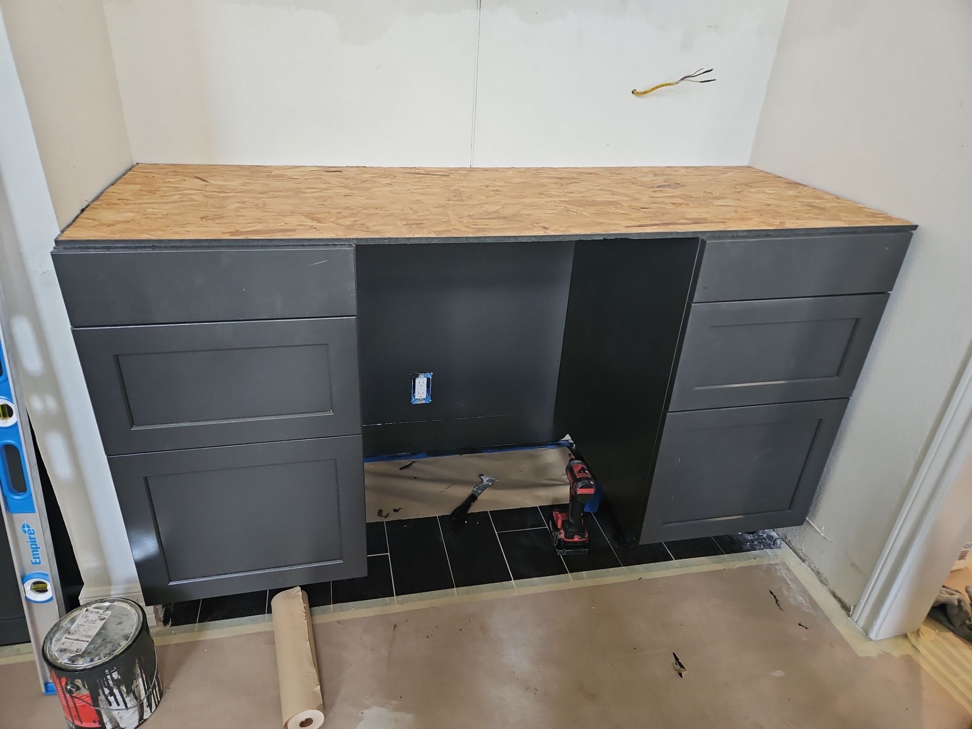 Custom Home Bar & Built-In Cabinet Remodel by Majesty Construction