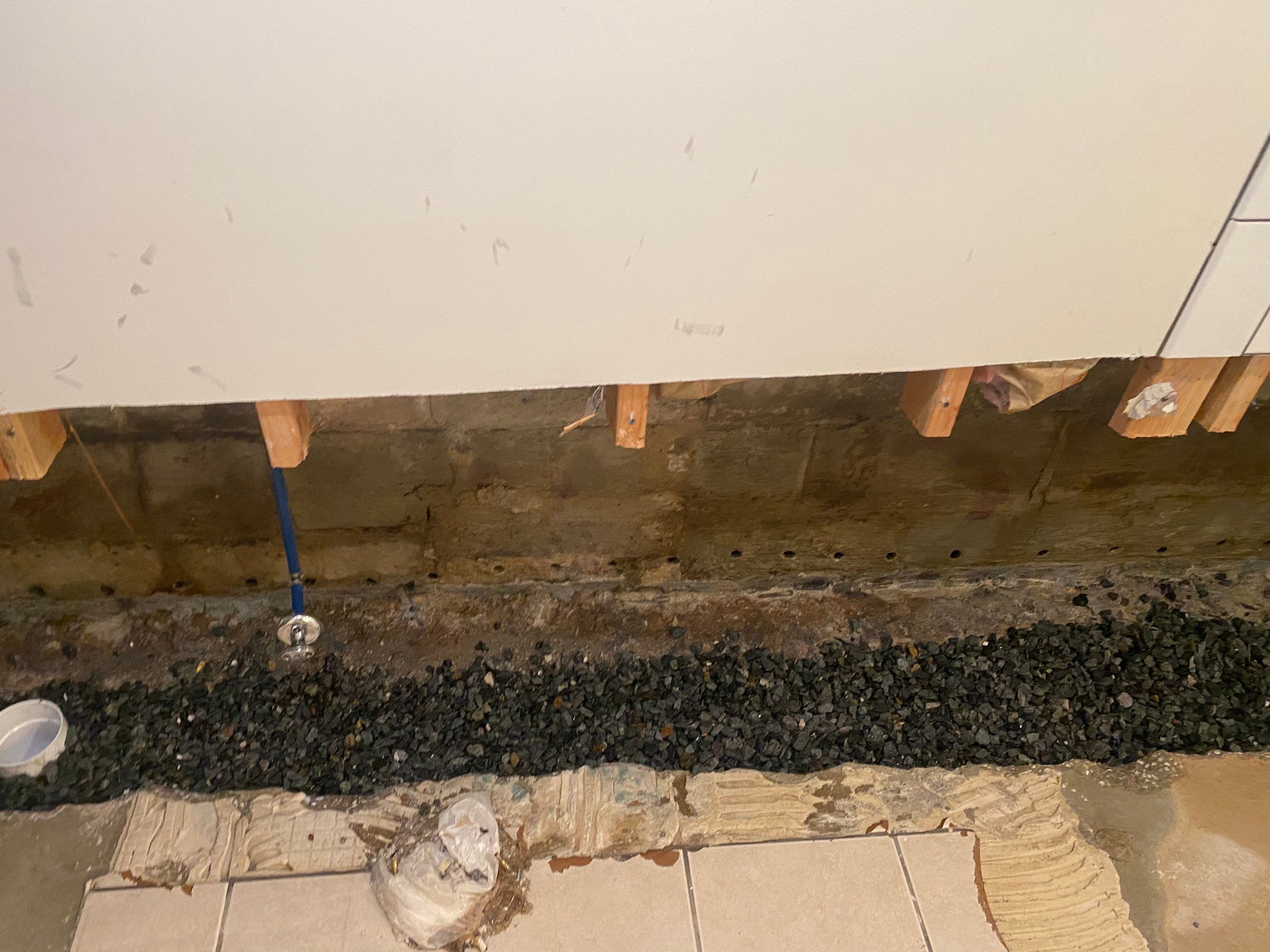 Interior French Drain Job in West Orange, NJ by Pure Service Pro, LLC 