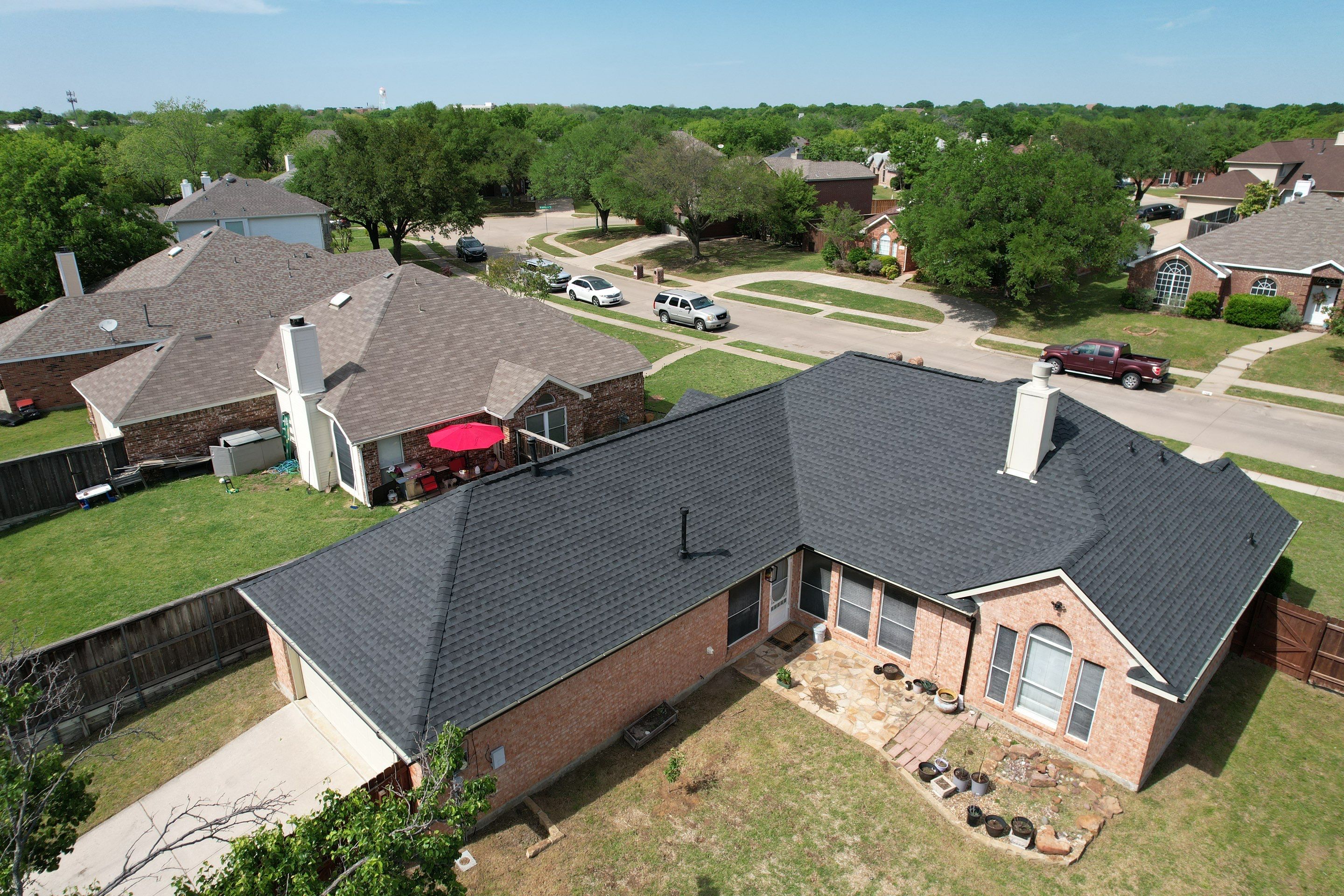 Project in Frisco by Zeus Exteriors