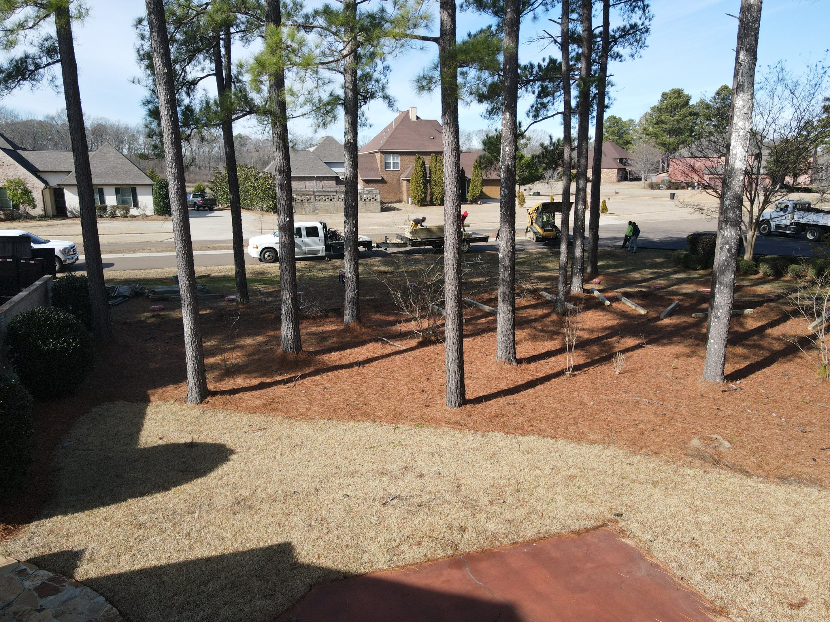 6ft Treated Pine Good Neighbor Fence French Gothic Posts by Roberson Construction LLC