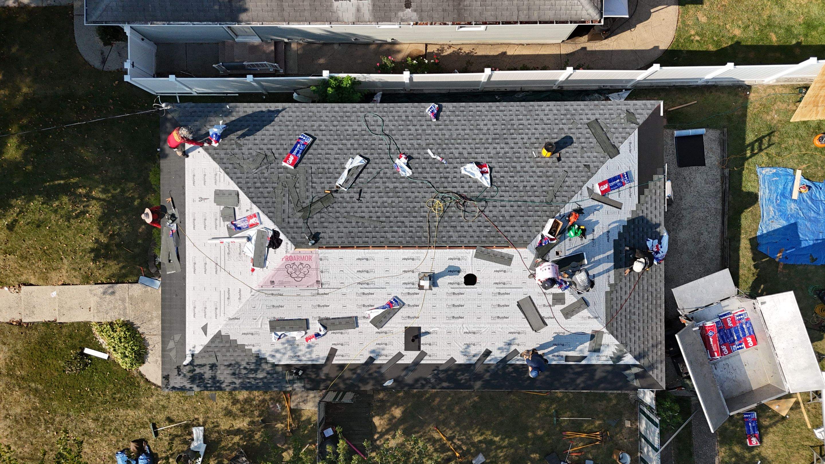 Roof Project in Staten Island, NY by All State Home Improvement Inc.