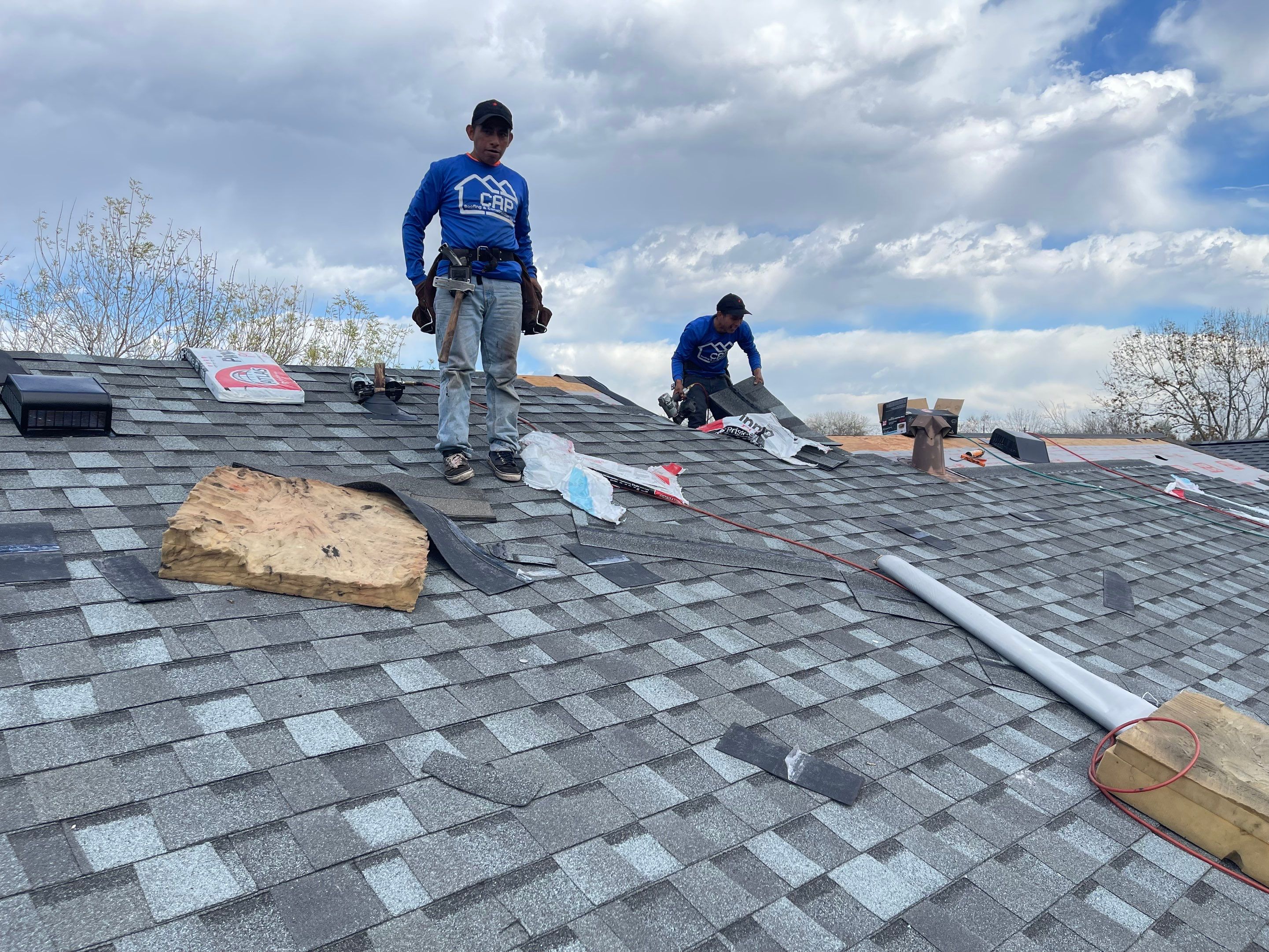 Roof Damage using Atlas Pinnacle - Hearthstone by CAP Roofing and Construction LLC