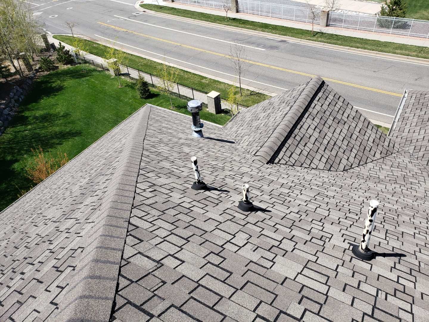 Hail Damage using GAF Timberline Ultra by The Roof Doctor