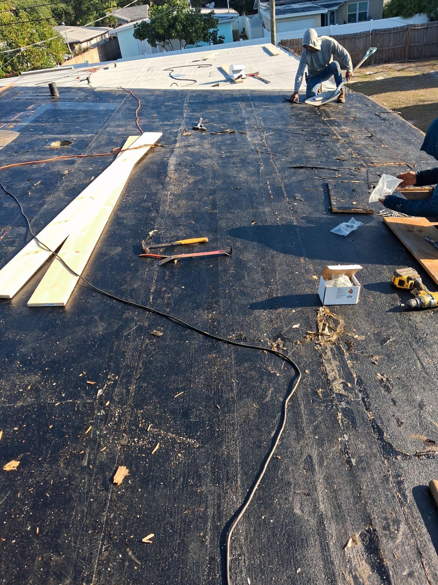 Project in St. Petersburg 33710 by Mitchell Roofing Company LLC 
