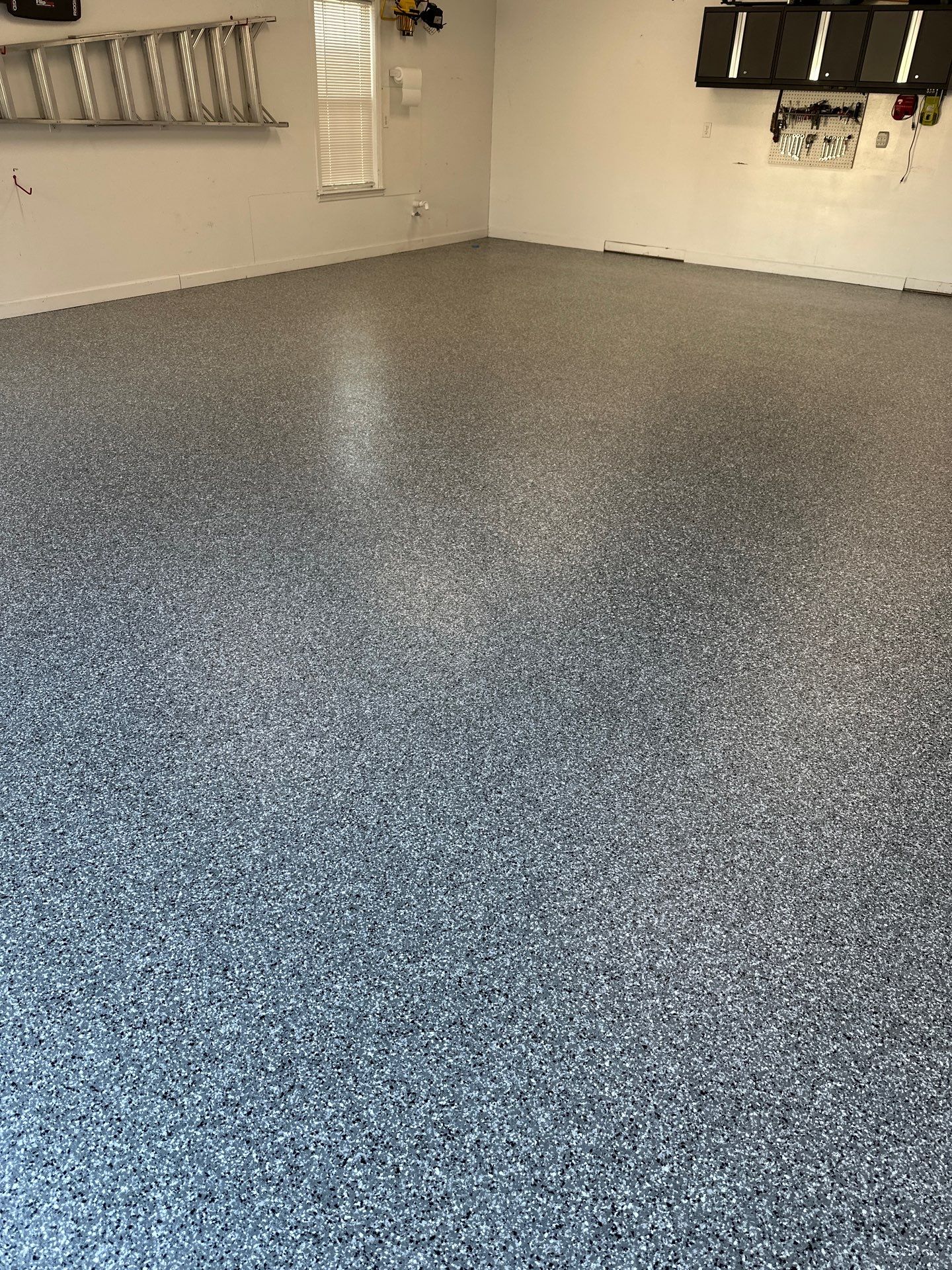 Garage Floor Coating using Wombat by My Garage Floor Guys