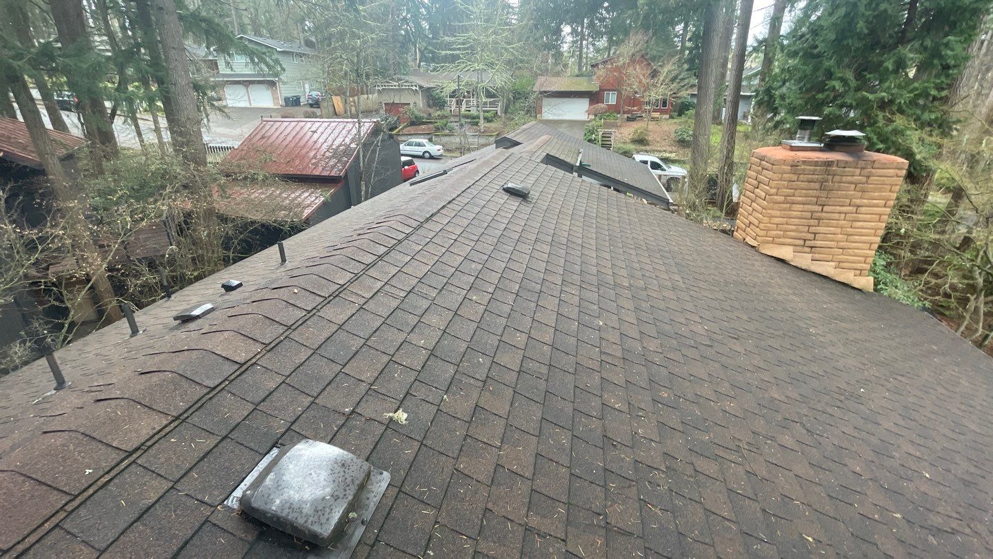 Residential Roofing Installation using Owens Corning Duration Designer Shingles in 'Bourbon'  by BEST Roofing & Waterproofing