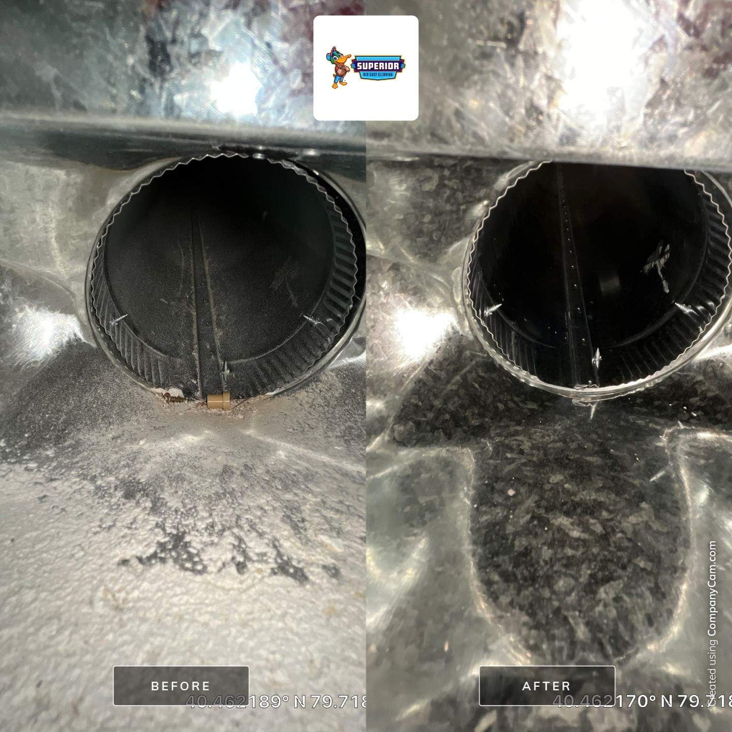 Air Duct Cleaning With a Vacuum Truck in Pittsburgh, PA by Superior Air Duct Cleaning