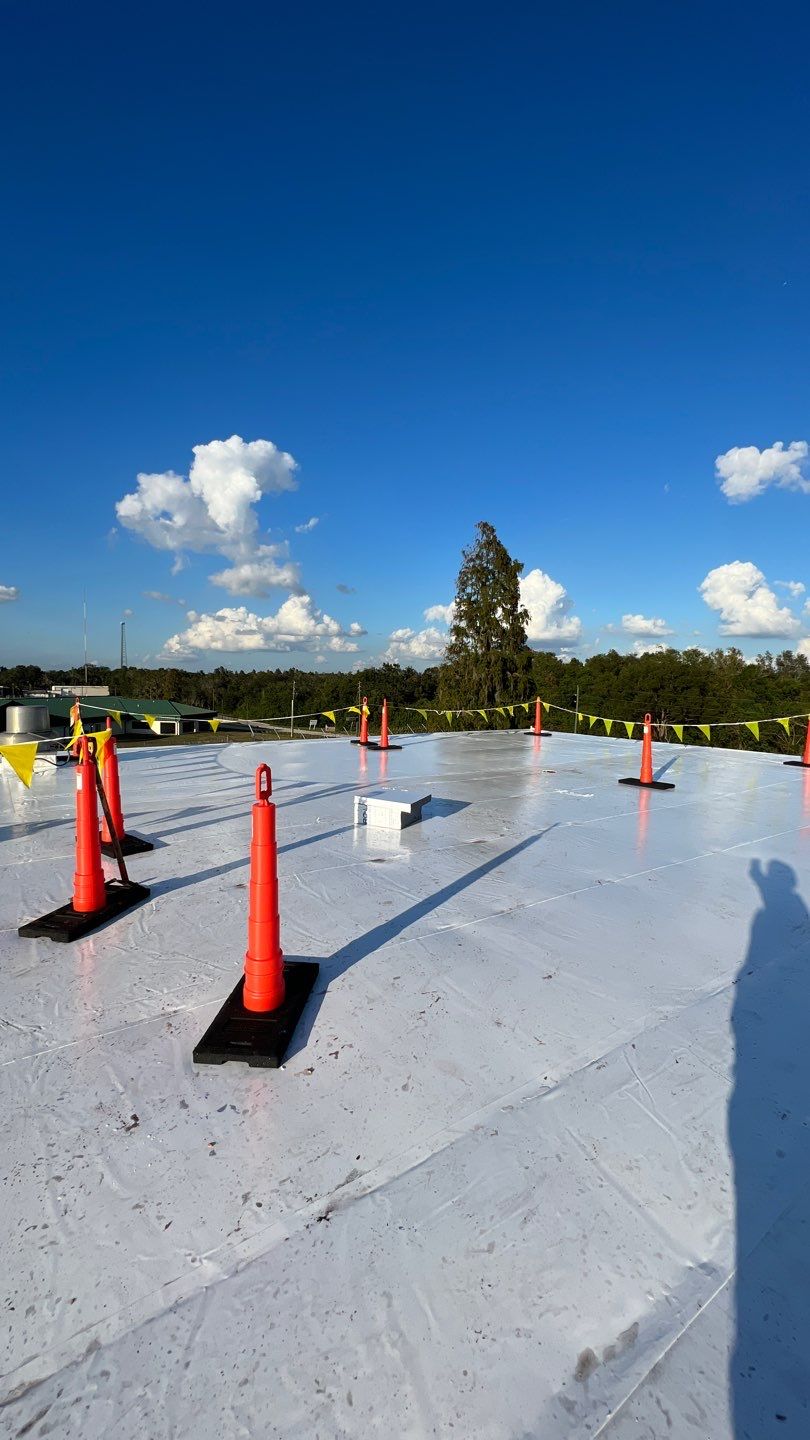 Polk County Jail - Roof Replacement by 1st Class Roofing, Inc.