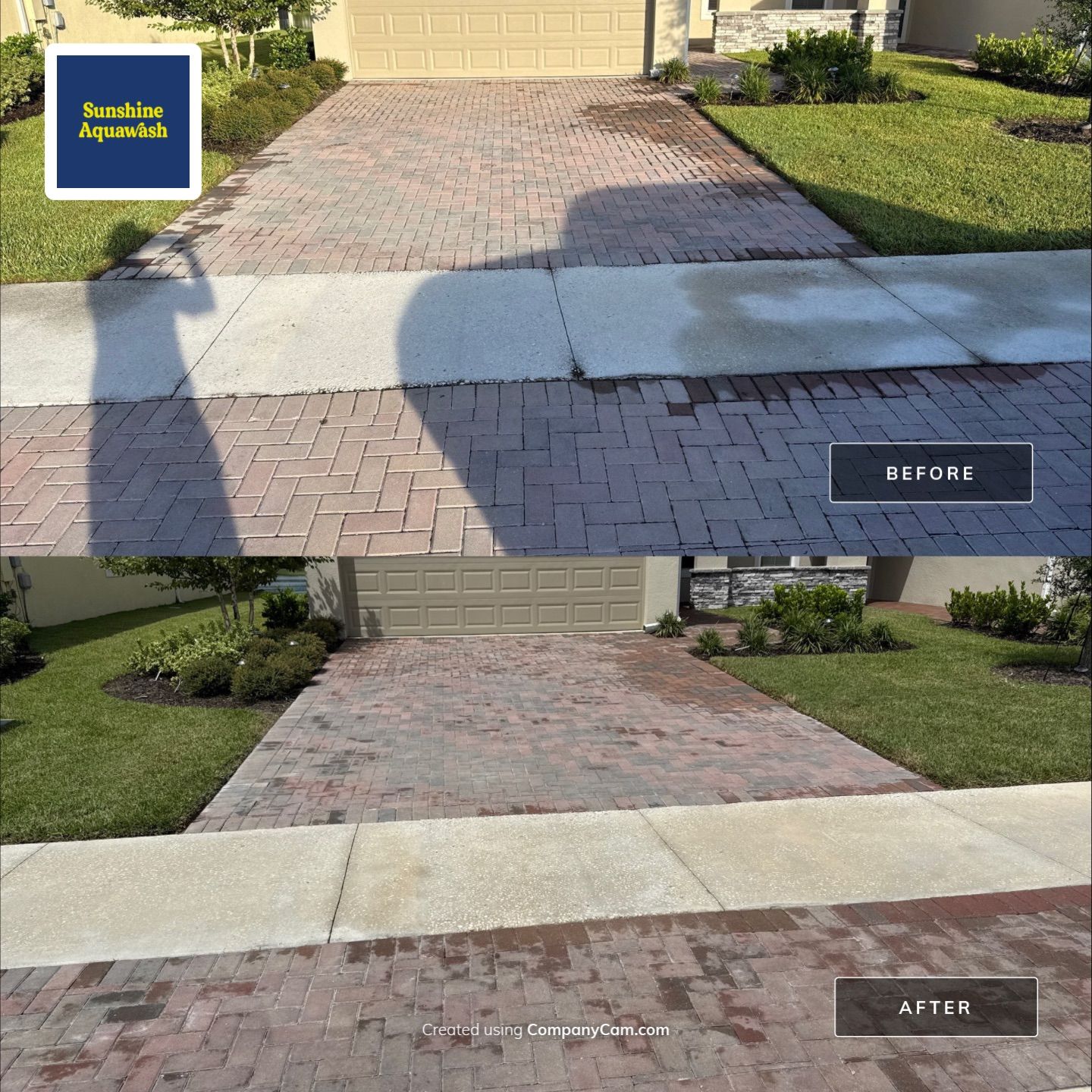 Complete House Wash, Driveway & Lanai Cleaning – Trevesta, Palmetto FL by Sunshine AquaWash