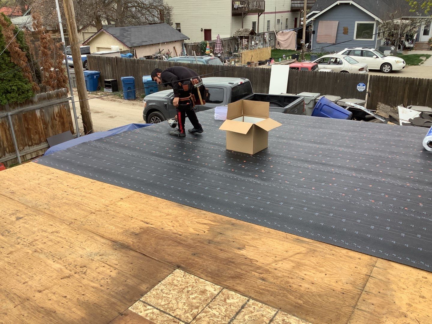 Low Pitch Residential Roofing Installation for damaged roof in Nampa by ID Roofing LLC