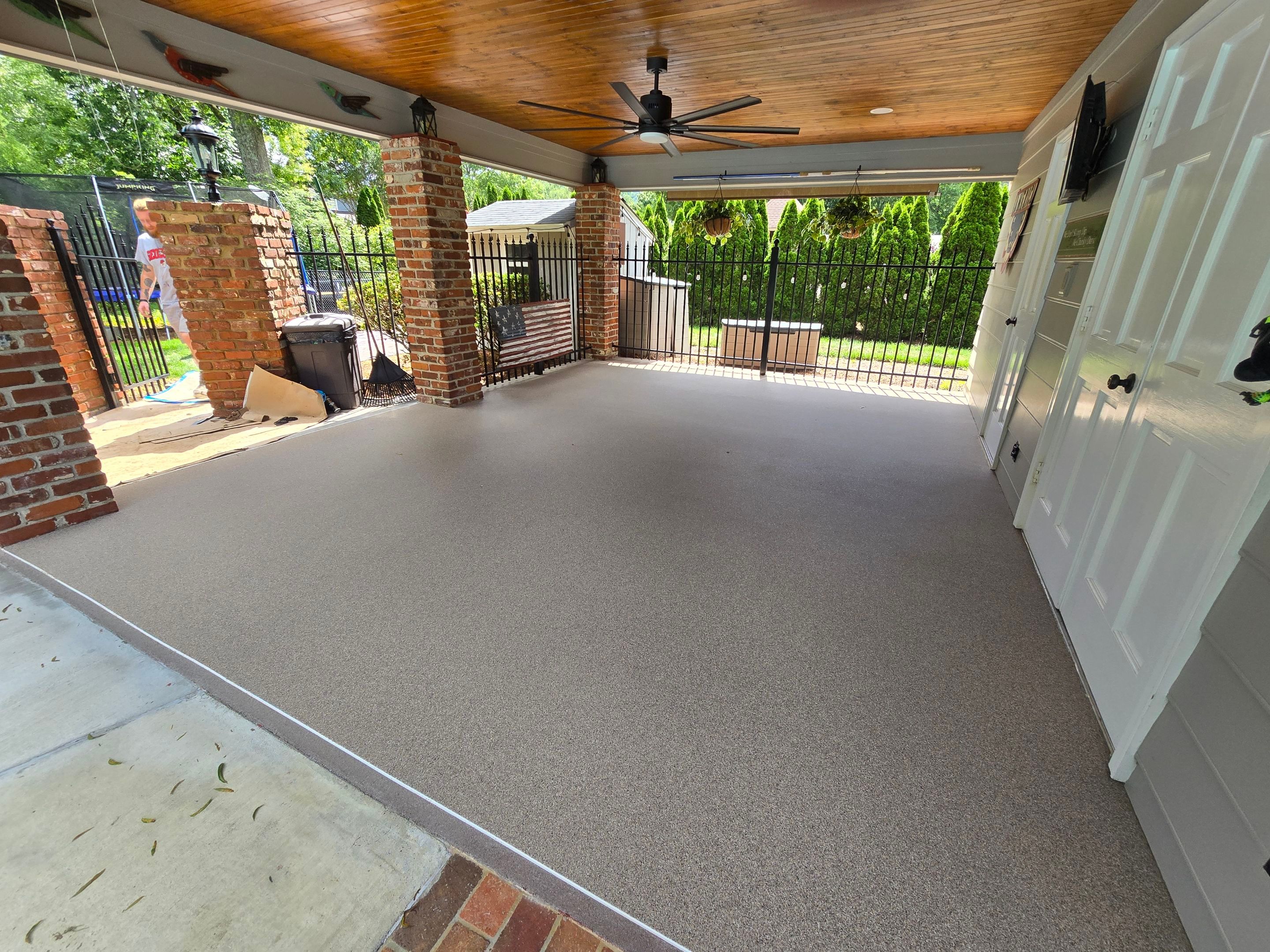 Back Patio using Davenport by Elite Floor Solutions
