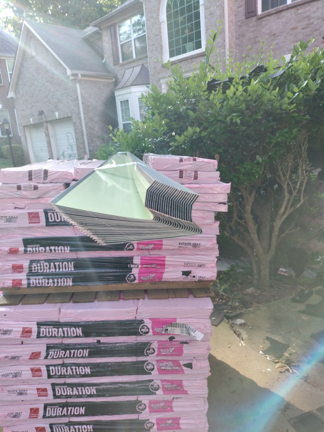 Residential Roof Replacement using Owens Corning Estate Gray by Inspector Roofing and Restoration