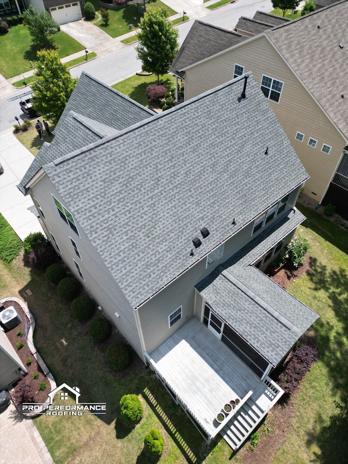 Roof Replacement - GAF Timberline HDZ Slate  by Pro Performance Roofing