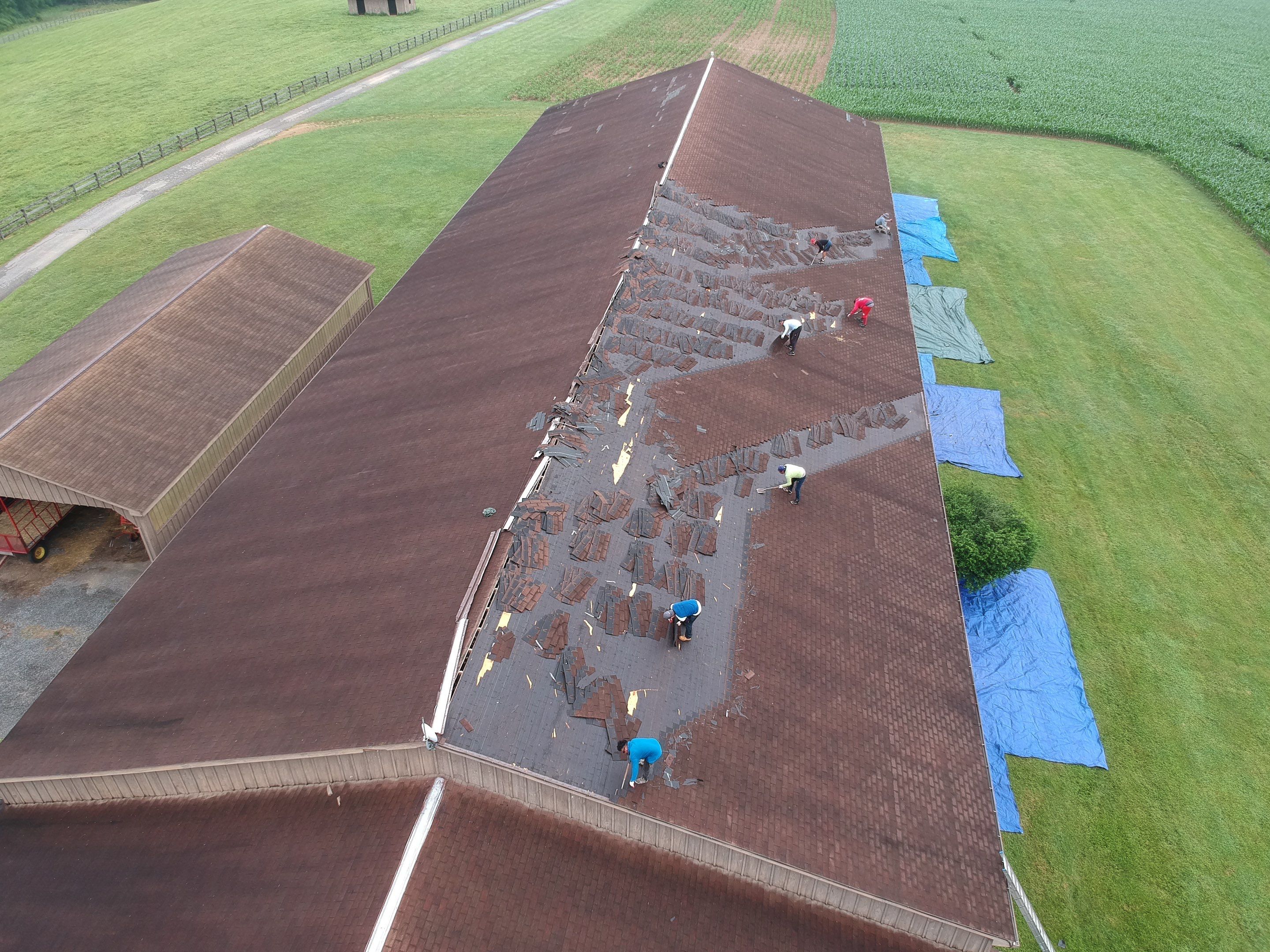 Roof Replacement in Upperco, MD • Private Farm by Seipp Roofing, LLC