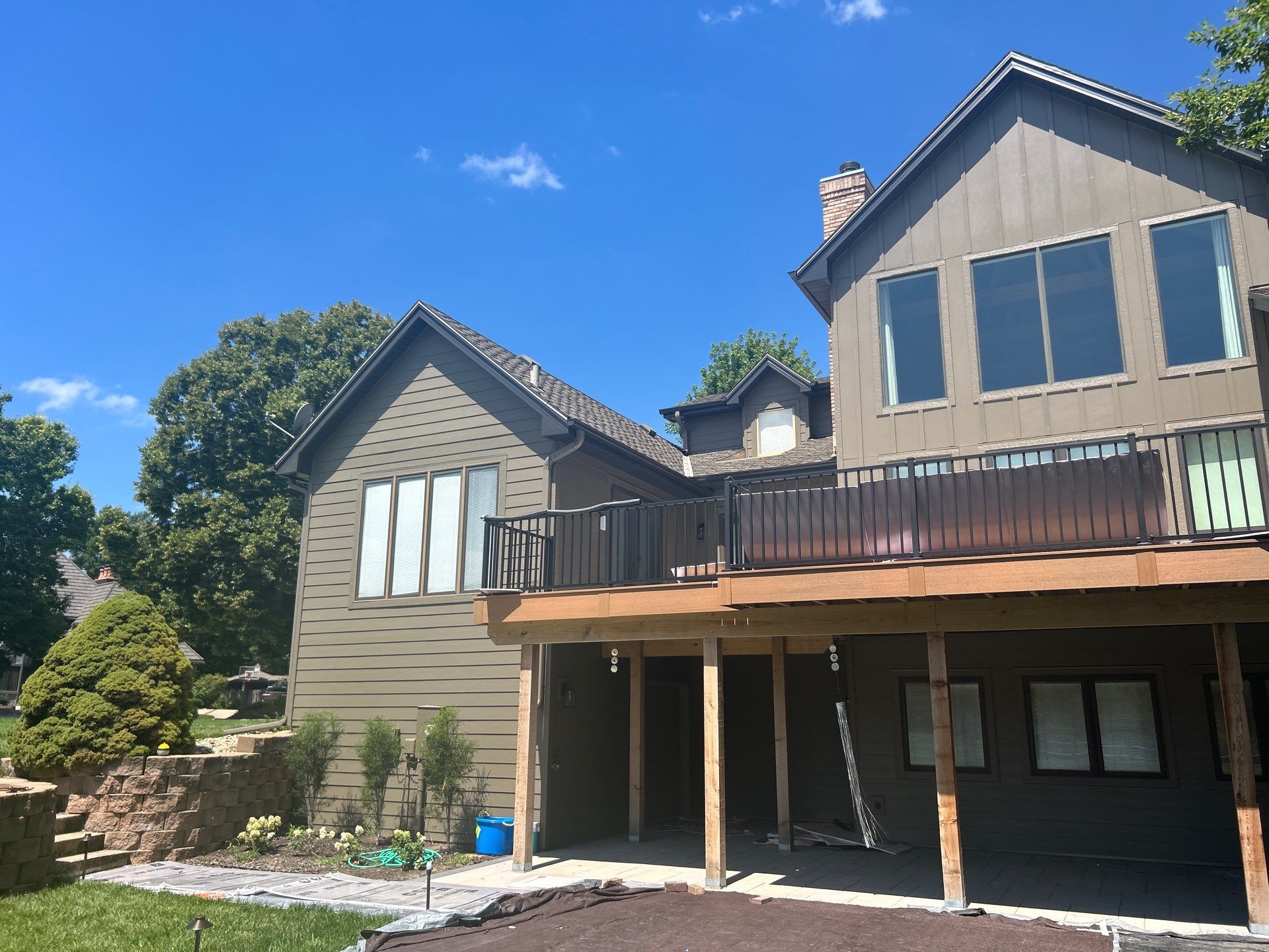 Siding and Composite Deck Renovation in Omaha, Nebraska by Carps Complete Exteriors