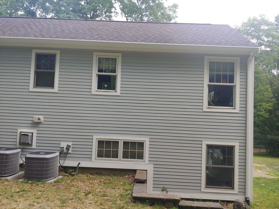 Hanover, MA Gutter Installation using 6" K-Style Aluminum Gutter with Leaf Relief Continuous Hanger by Gutter Pro Enterprises