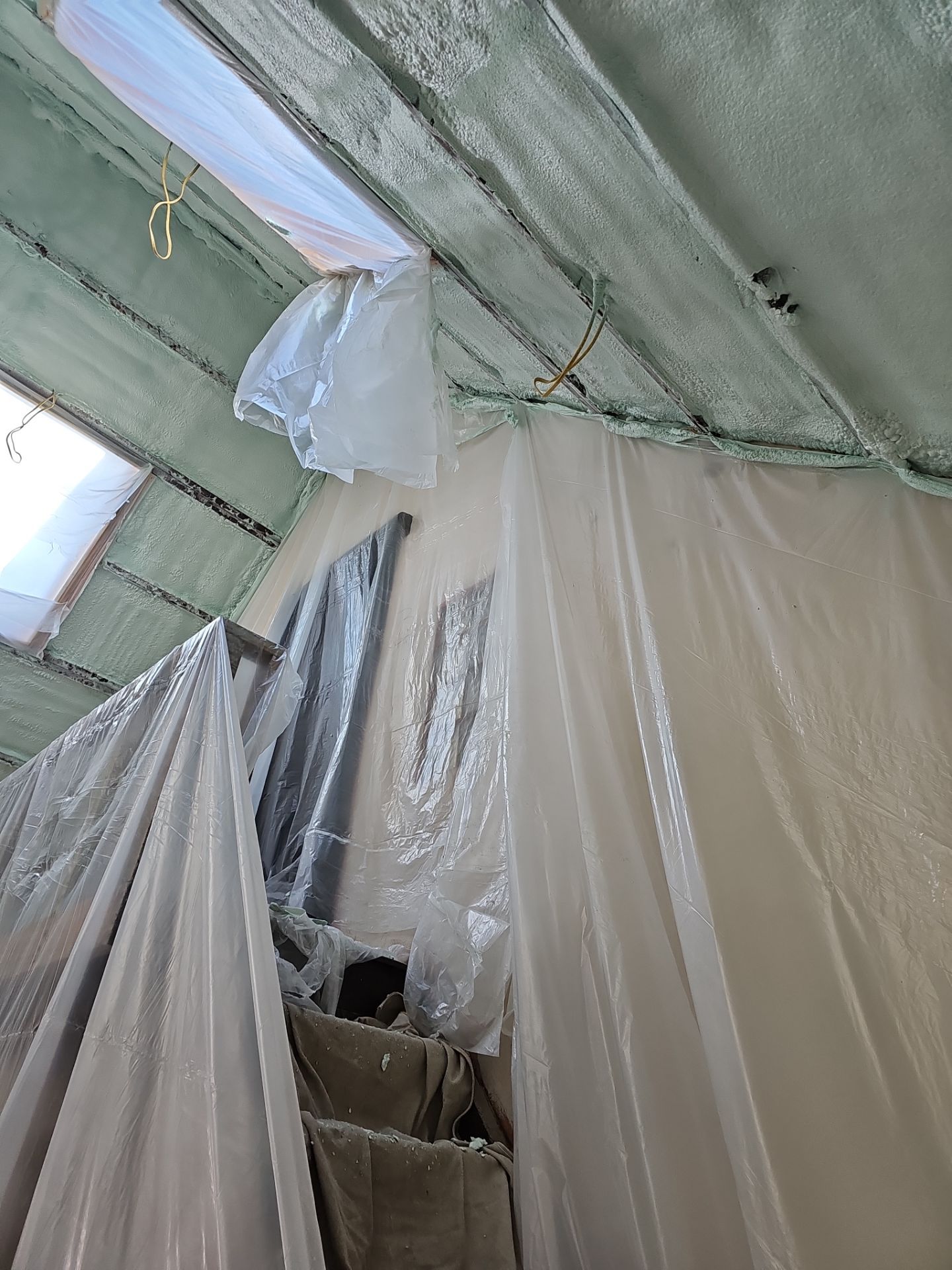 Home Remodel using Closed Cell Spray Foam by NYS Foam & Energy