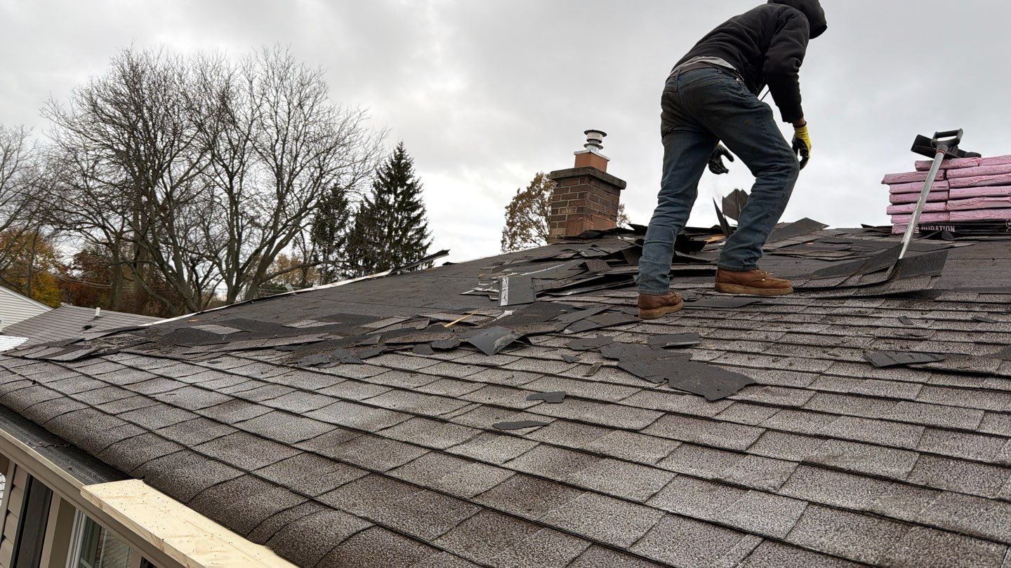 Roof Replacement using Owens Corning Teak by 180 Contractors