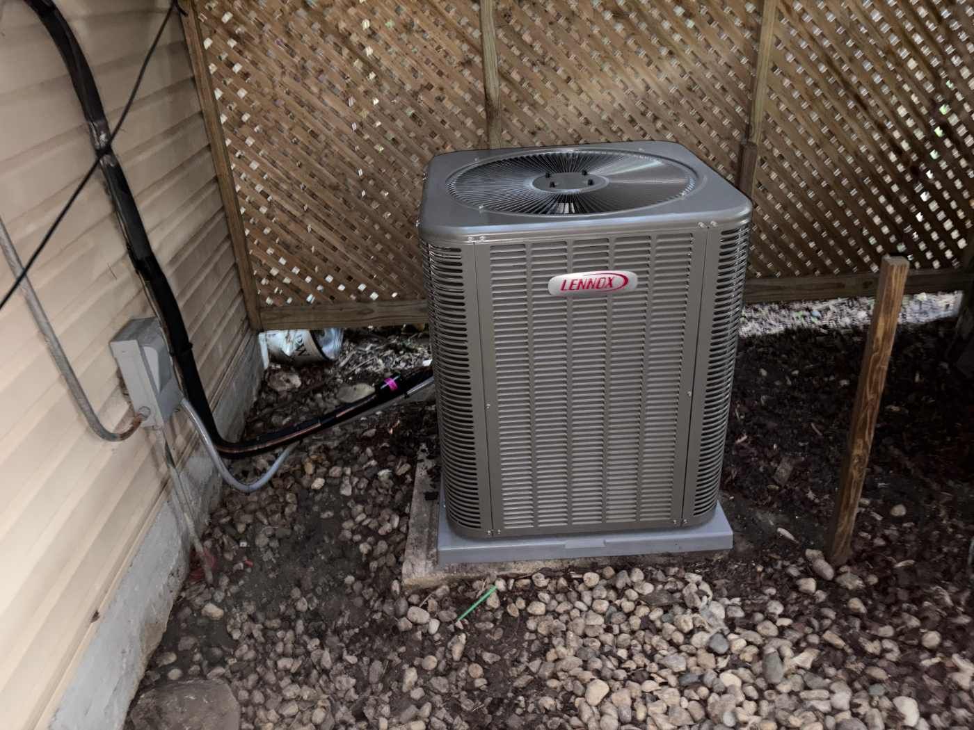 Lennox Merit ML13KC1 Air Conditioner Installation – Chicago (Bucktown), IL | GSHA Services, LTD by GSHA Services LTD