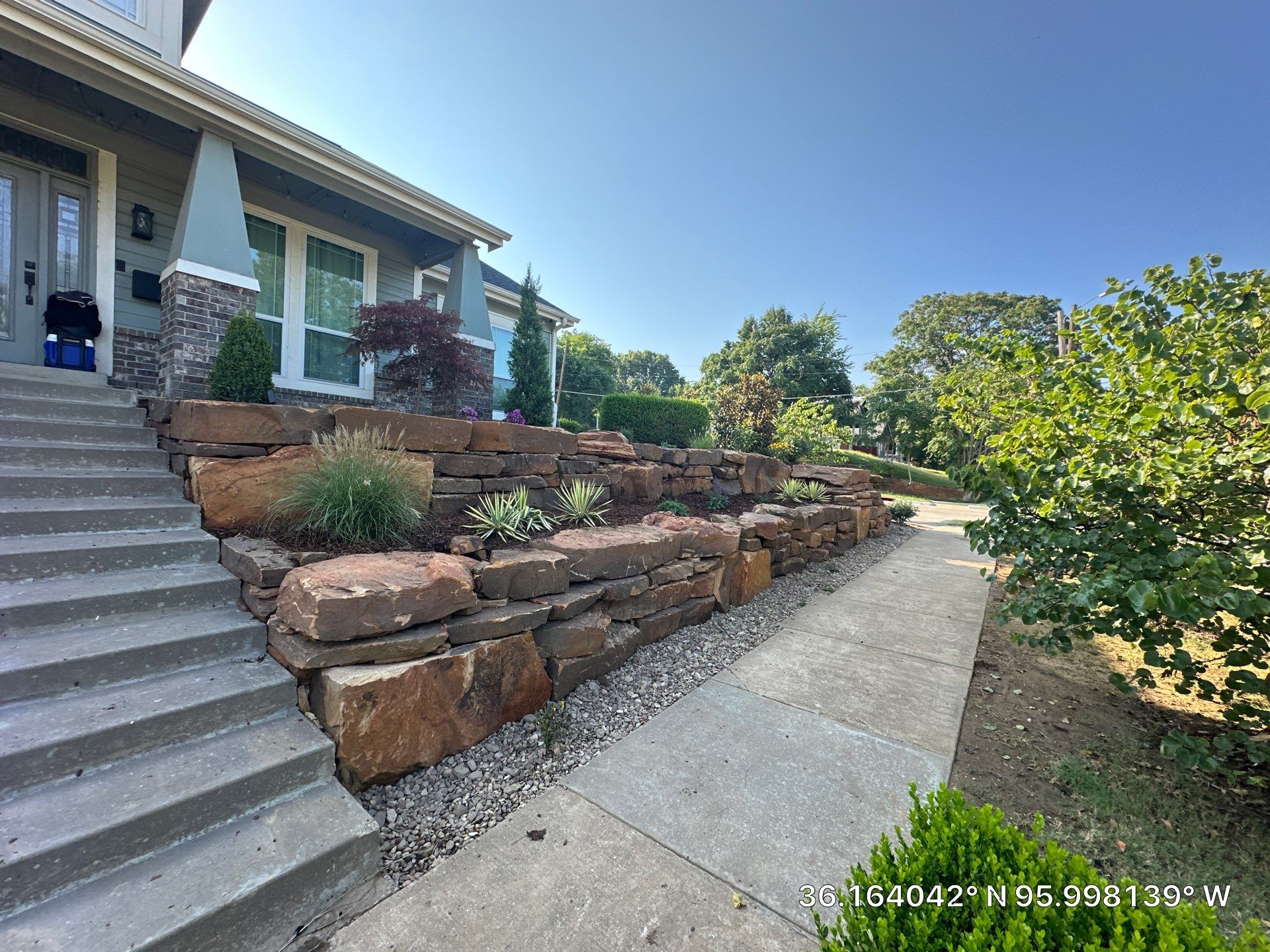 Project in Tulsa by Greenscapes Outdoor