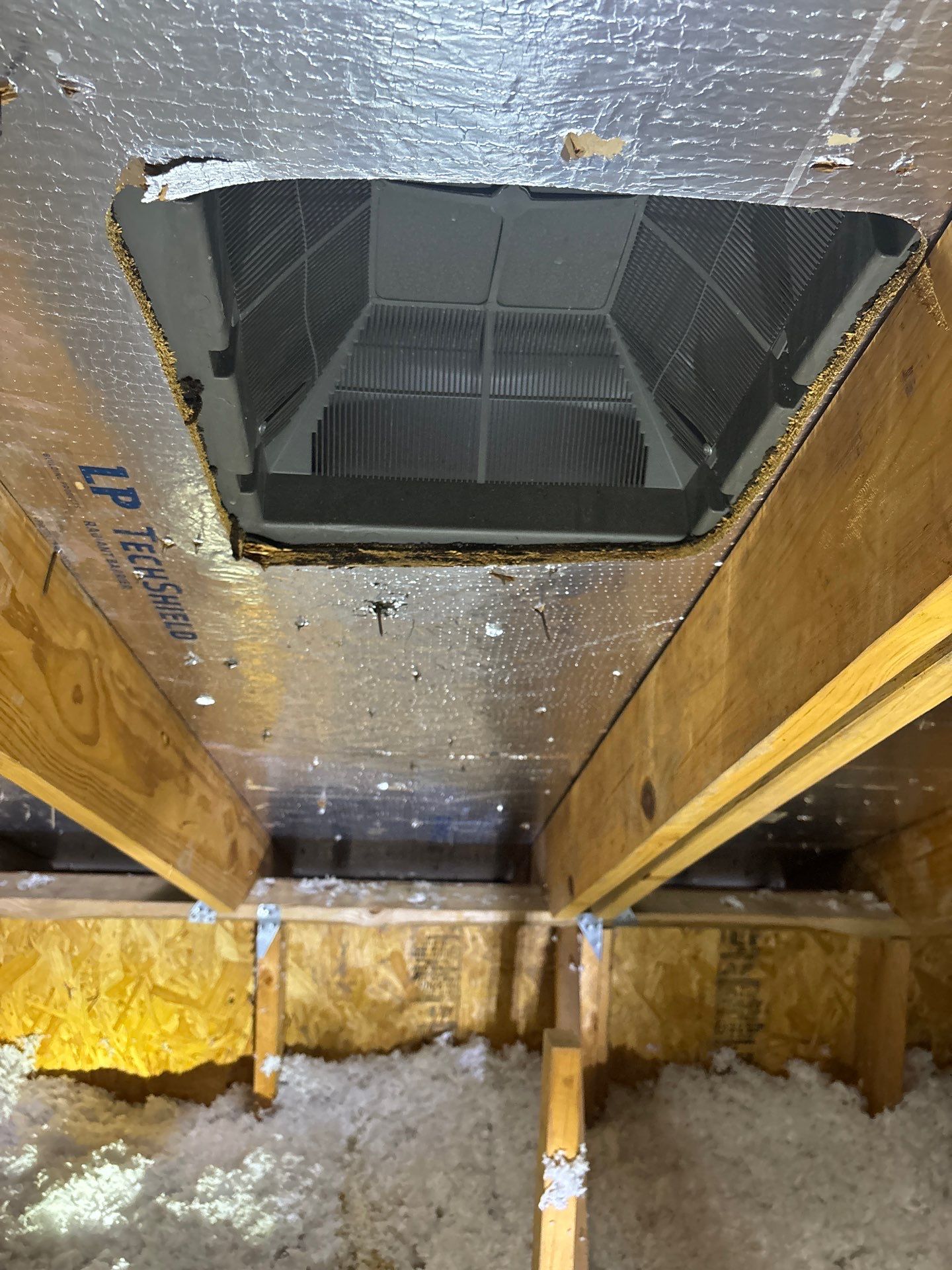 Hail Damage using Owen's Corning Duration (Lifetime) Shingles by Roof Repair Company
