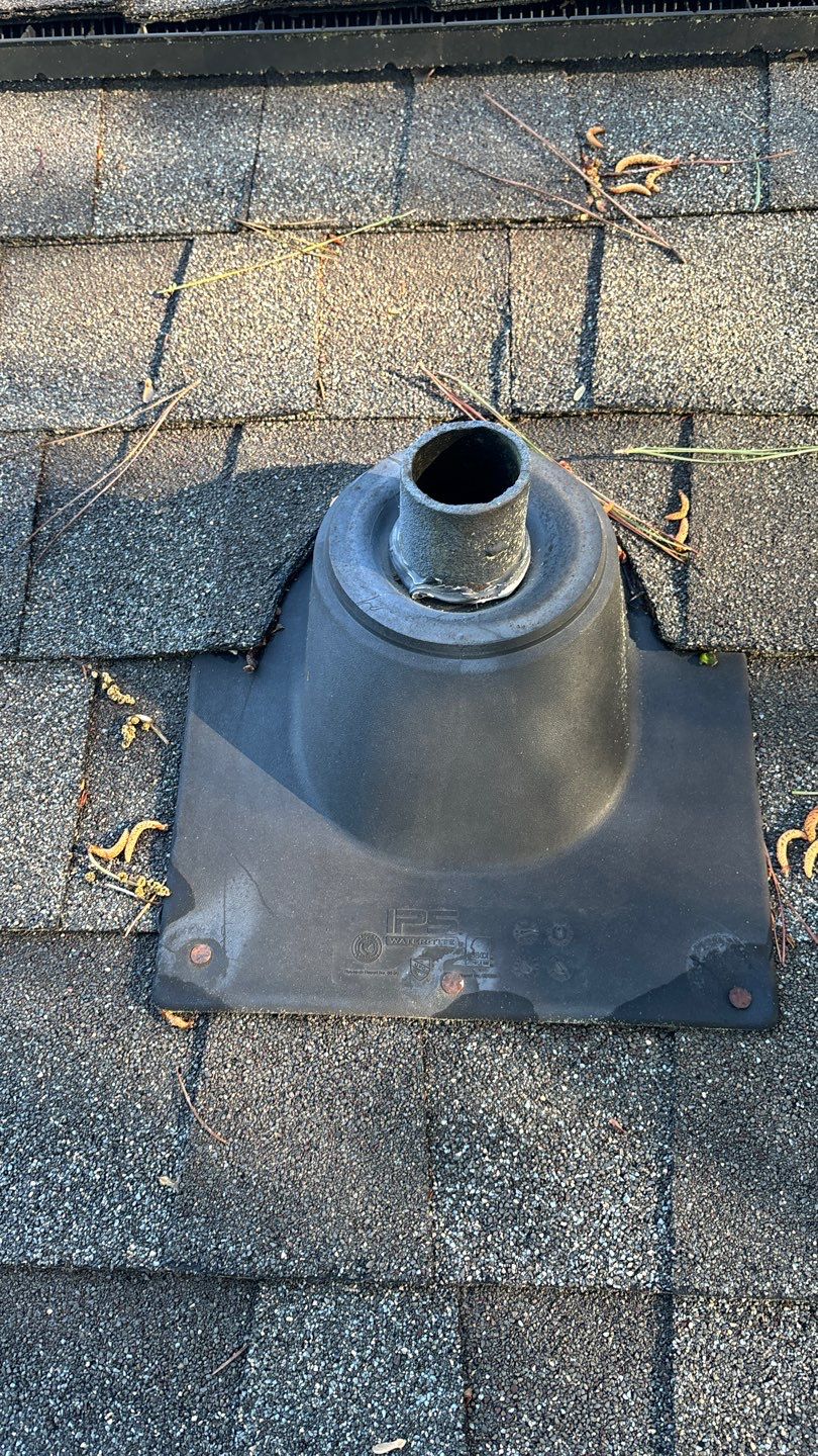 Roof repair and ceiling repair by Deerfield Roofing LLC