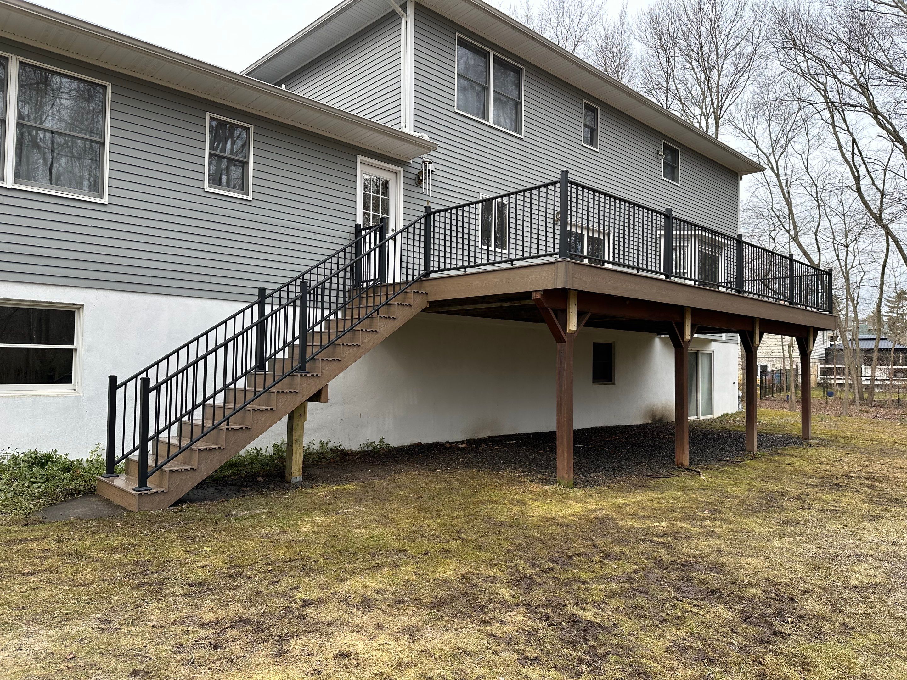 Deck Resurface in wall nj by deck guardian