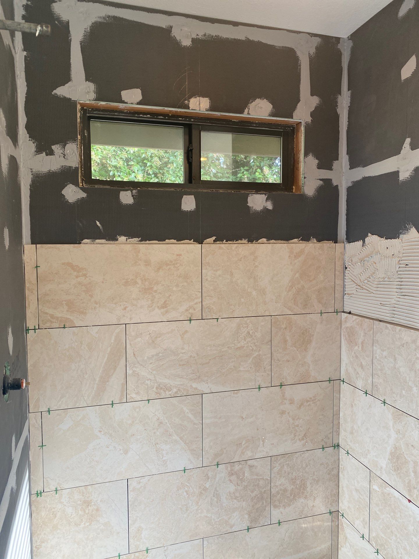 Tile Shower and Bathroom remodel  by Footprints Floors South Sacramento