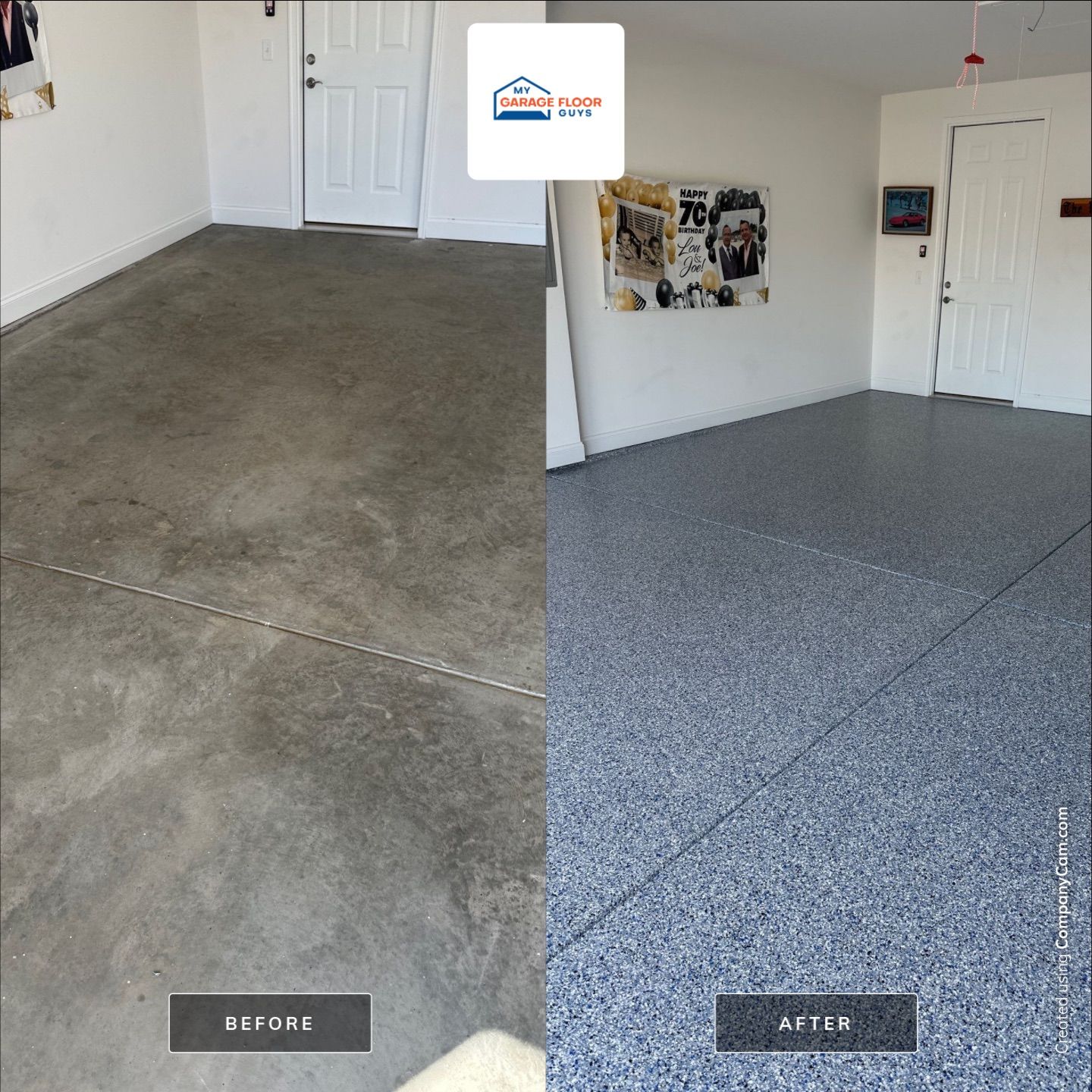 Garage Floor Coating using Steamboat by My Garage Floor Guys