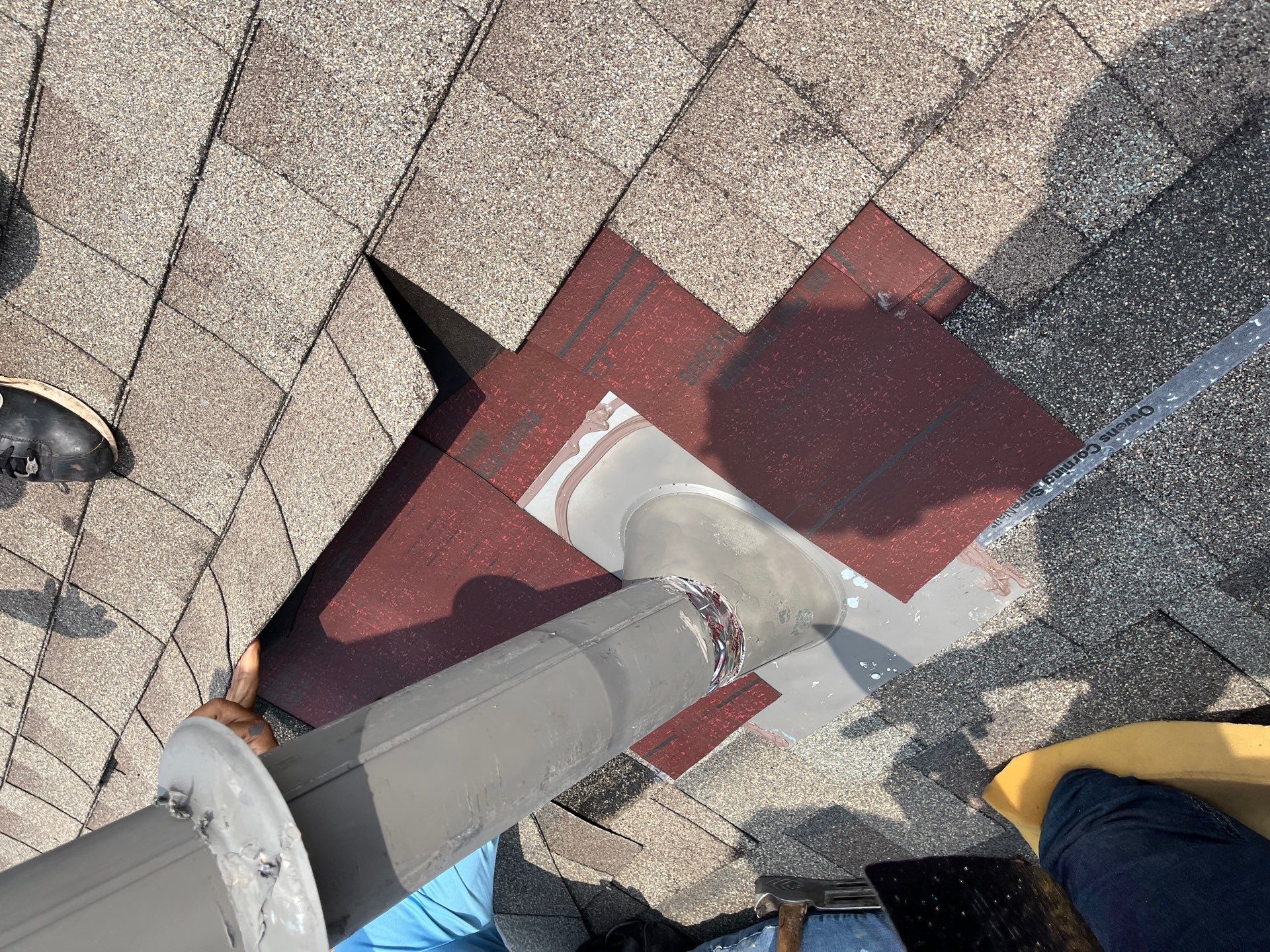 Hail Damage using Owen's Corning Duration (Lifetime) Shingles by Roof Repair Services LLC