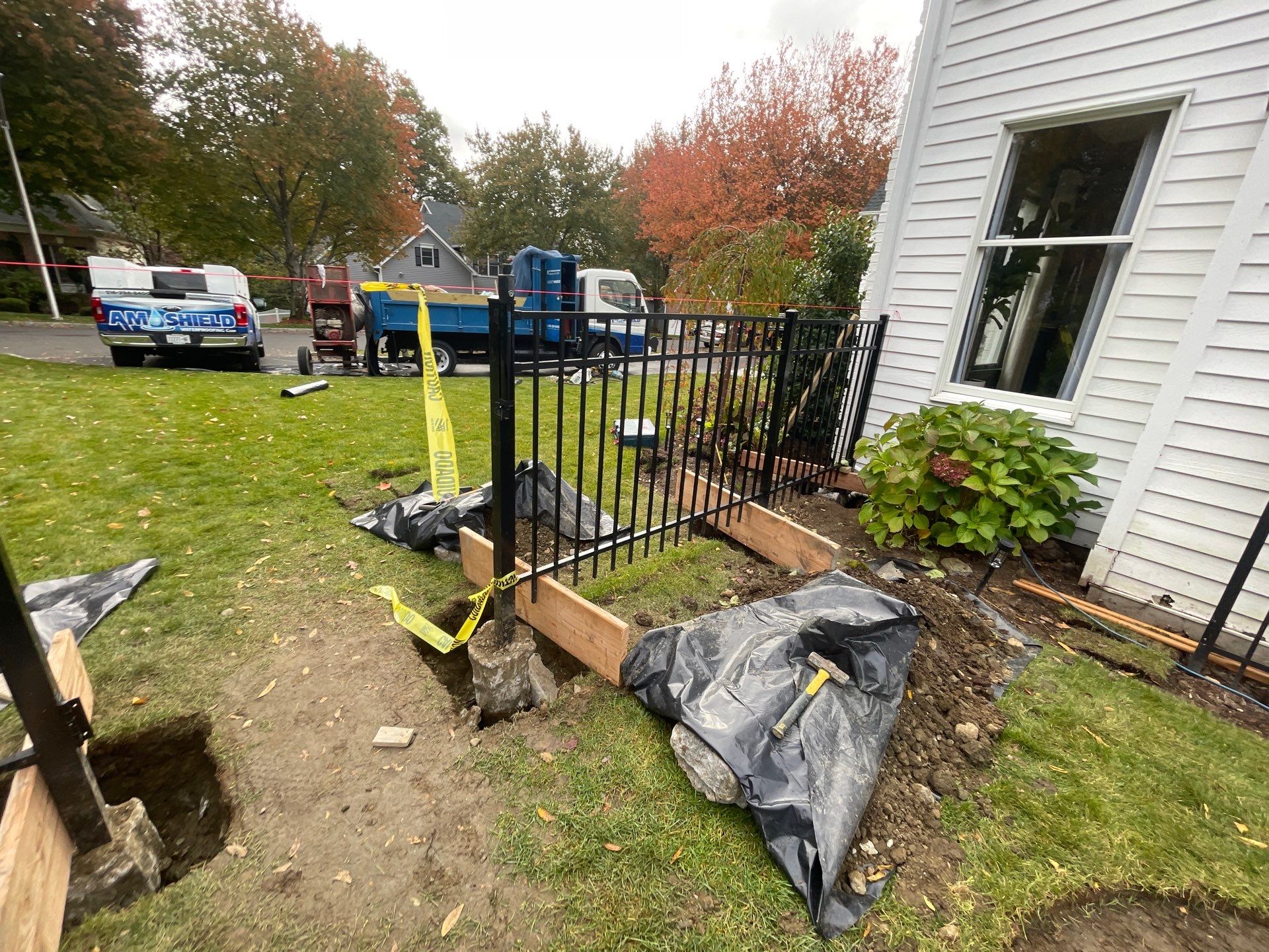 Sheldon St • Ardsley, NY 10502 by A.M. Shield Waterproofing, Corp.