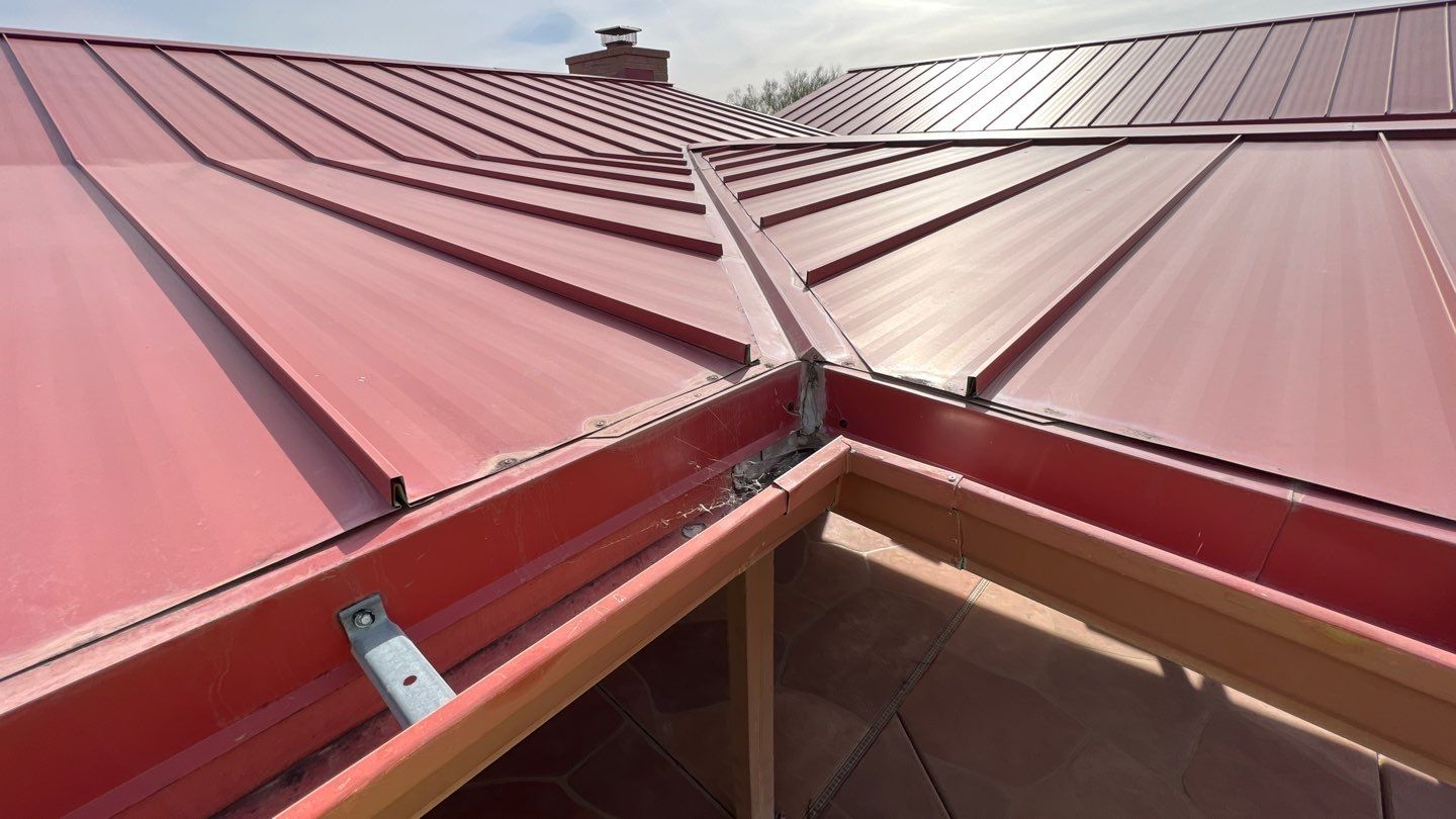 Colonial Red Standing Seam by Reimagine Roofing