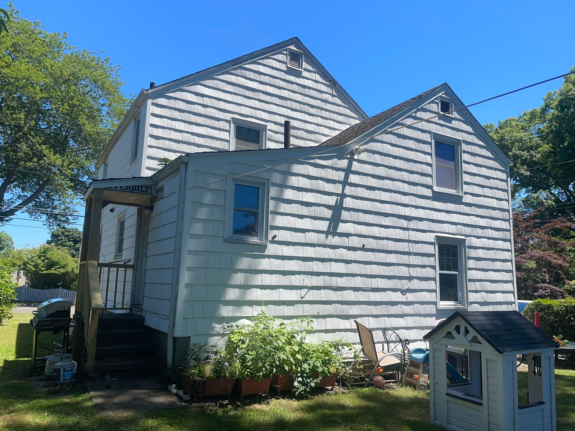 Siding Installation using CertainTeed Monogram Vinyl Siding - D4 - Forest by A Plus Exterior