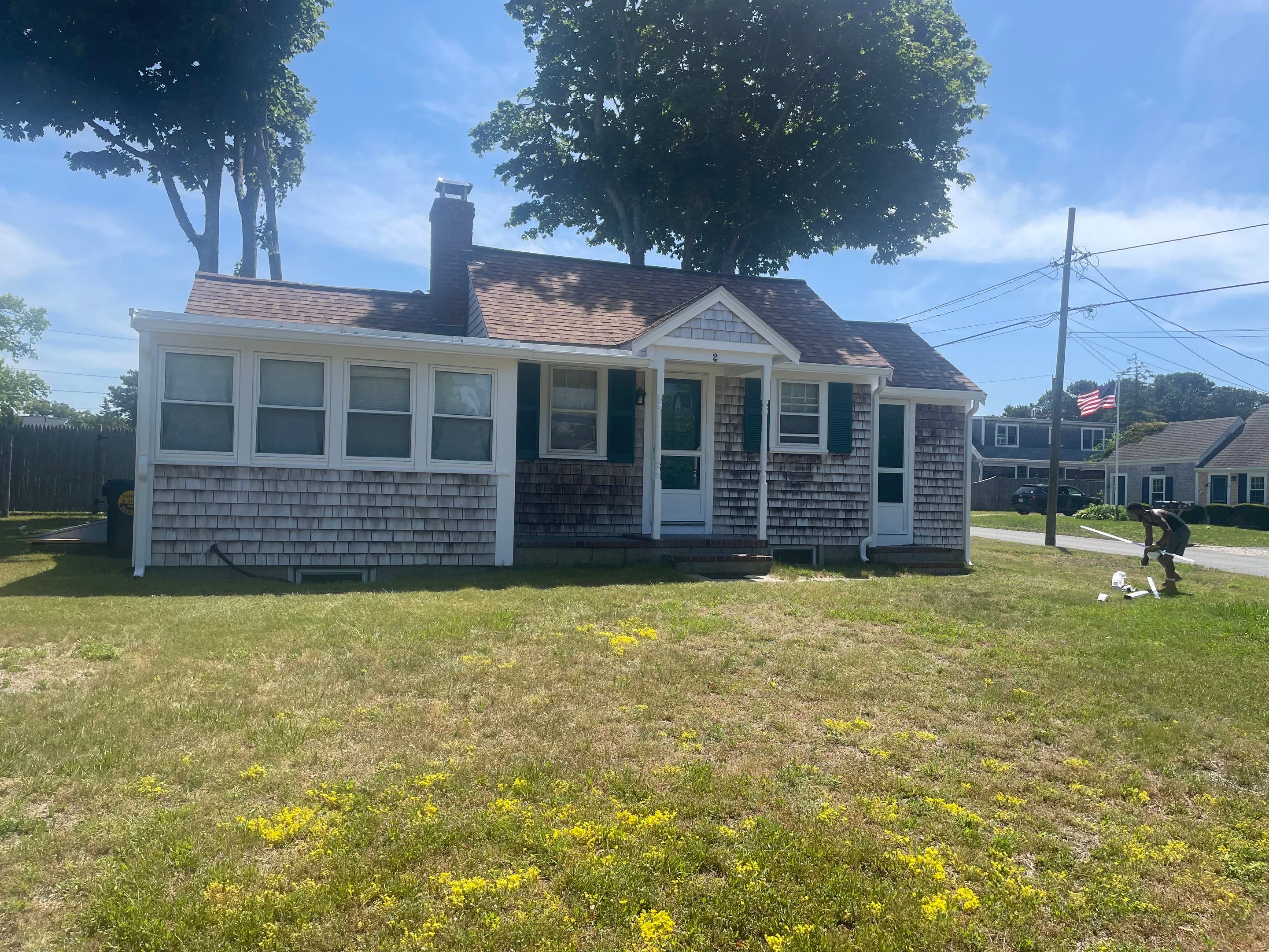 6" K-Style Gutter Installation in Dennis, MA by Gutter Pro Enterprises