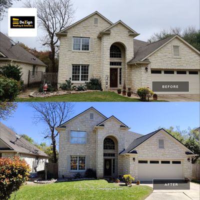 Residential Roofing Installation using IKO Dynasty Class 3 Glacier