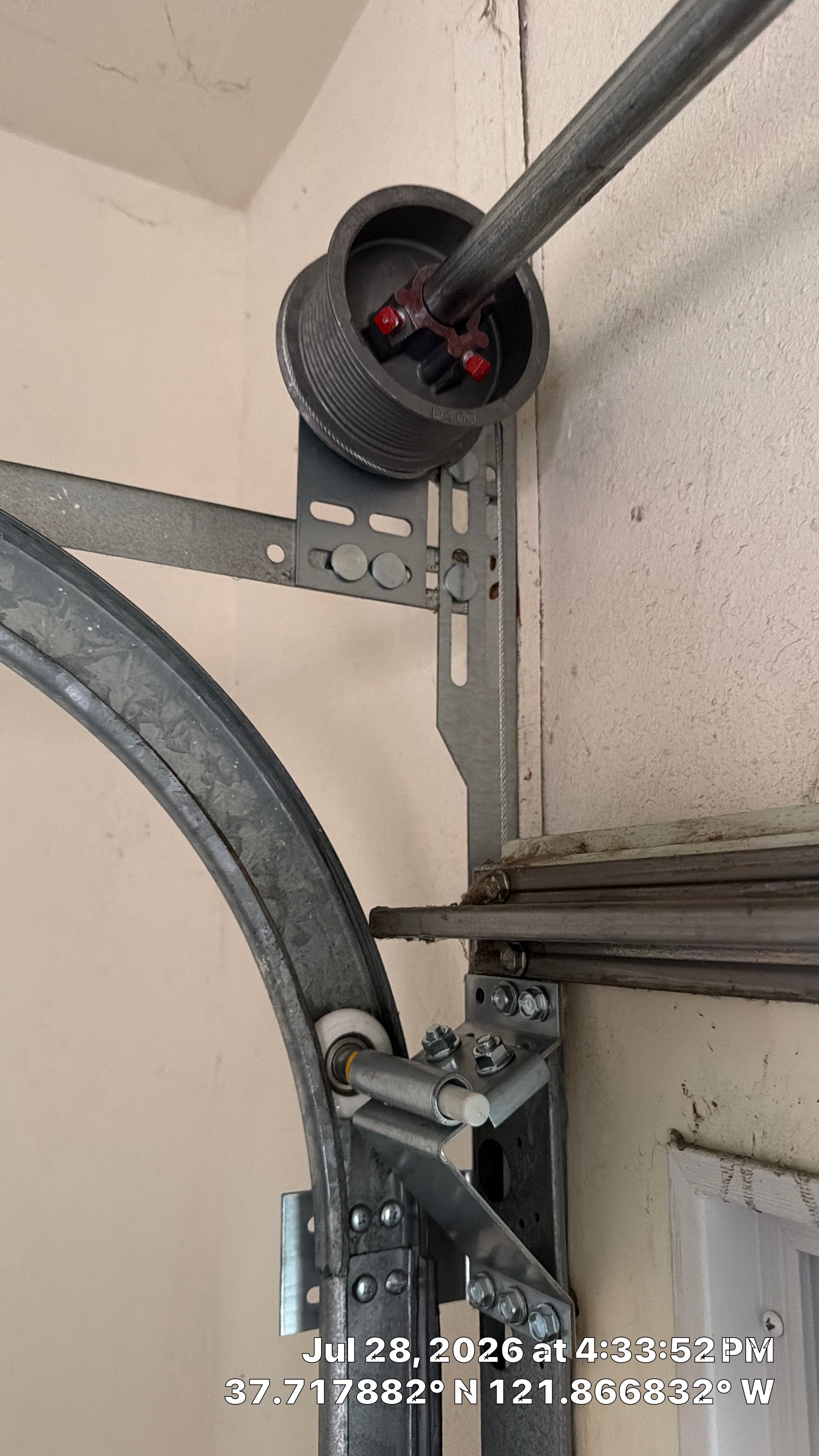 Dublin Residential Garage Door Torsion Spring and Hardware Rebuild by Valiant Garage Door