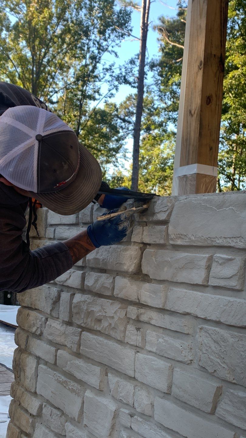 Outdoor Kitchen using Clifrock Panels by Xtreme Concrete Services