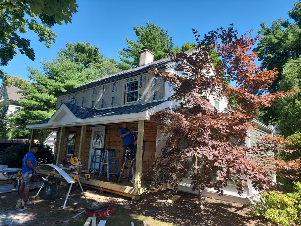 Exterior remodeling in Needham, MA by UBrothers Construction