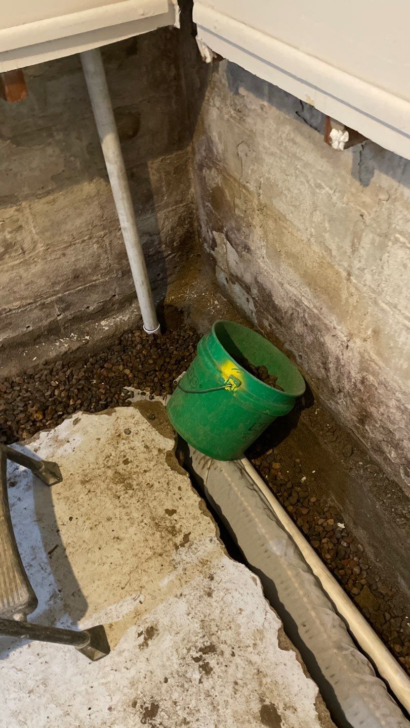 Interior Drain Tile & Sump Pump Installation in St. Paul, MN by Waterproofing Northeast