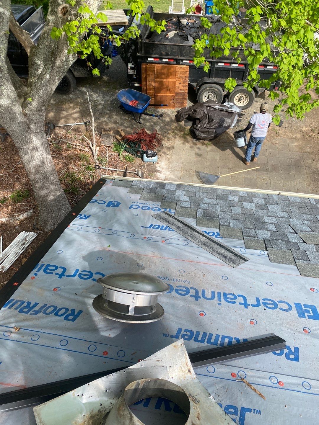Project in Durham - Certainteed Landmark Pewter by Pro Performance Roofing